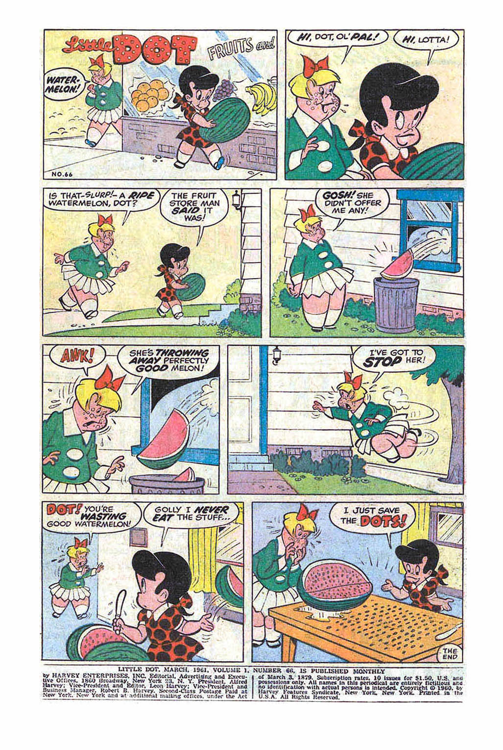 Read online Little Dot (1953) comic -  Issue #66 - 3