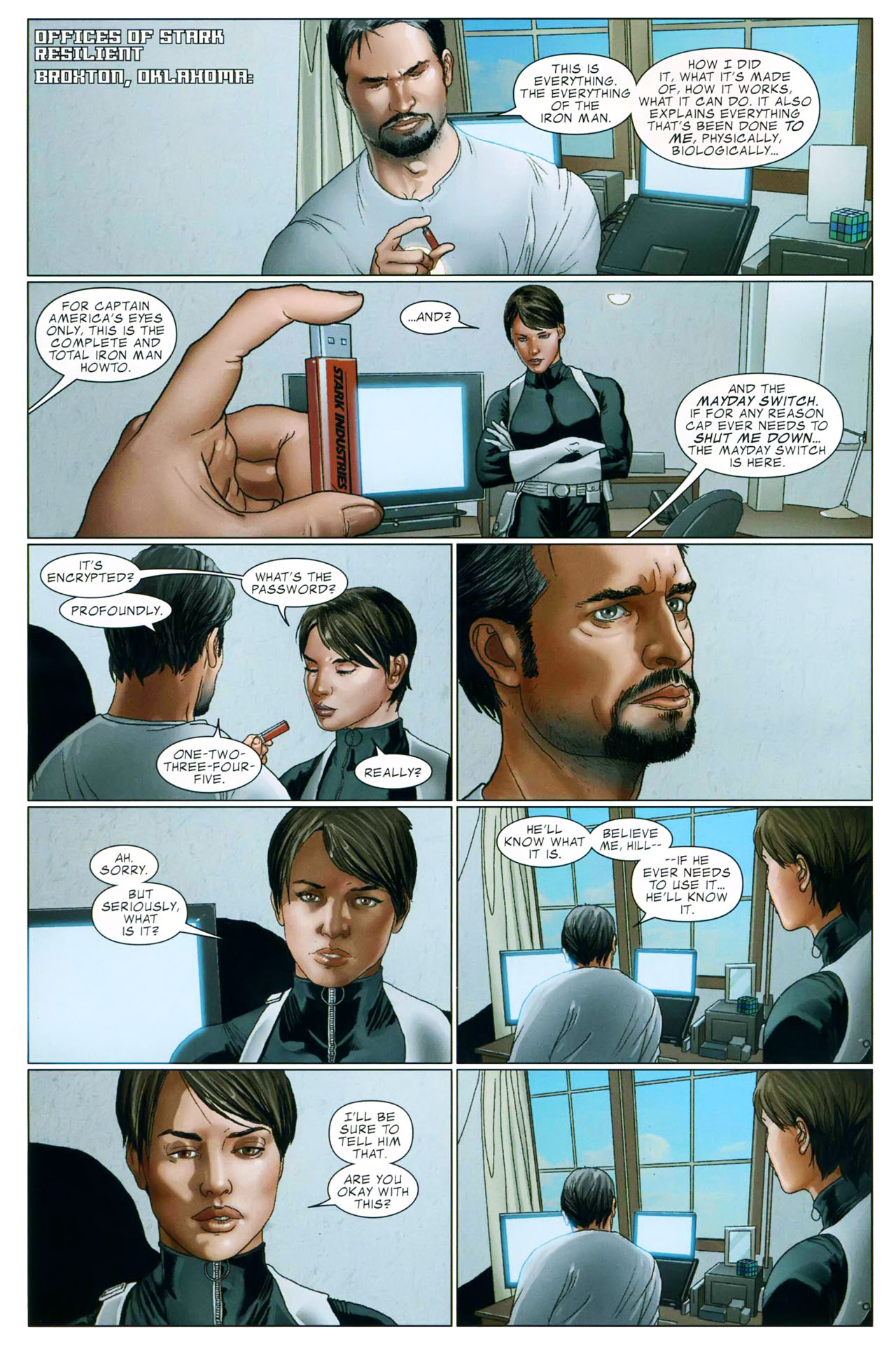 Read online The Invincible Iron Man (2008) comic -  Issue #26 - 10