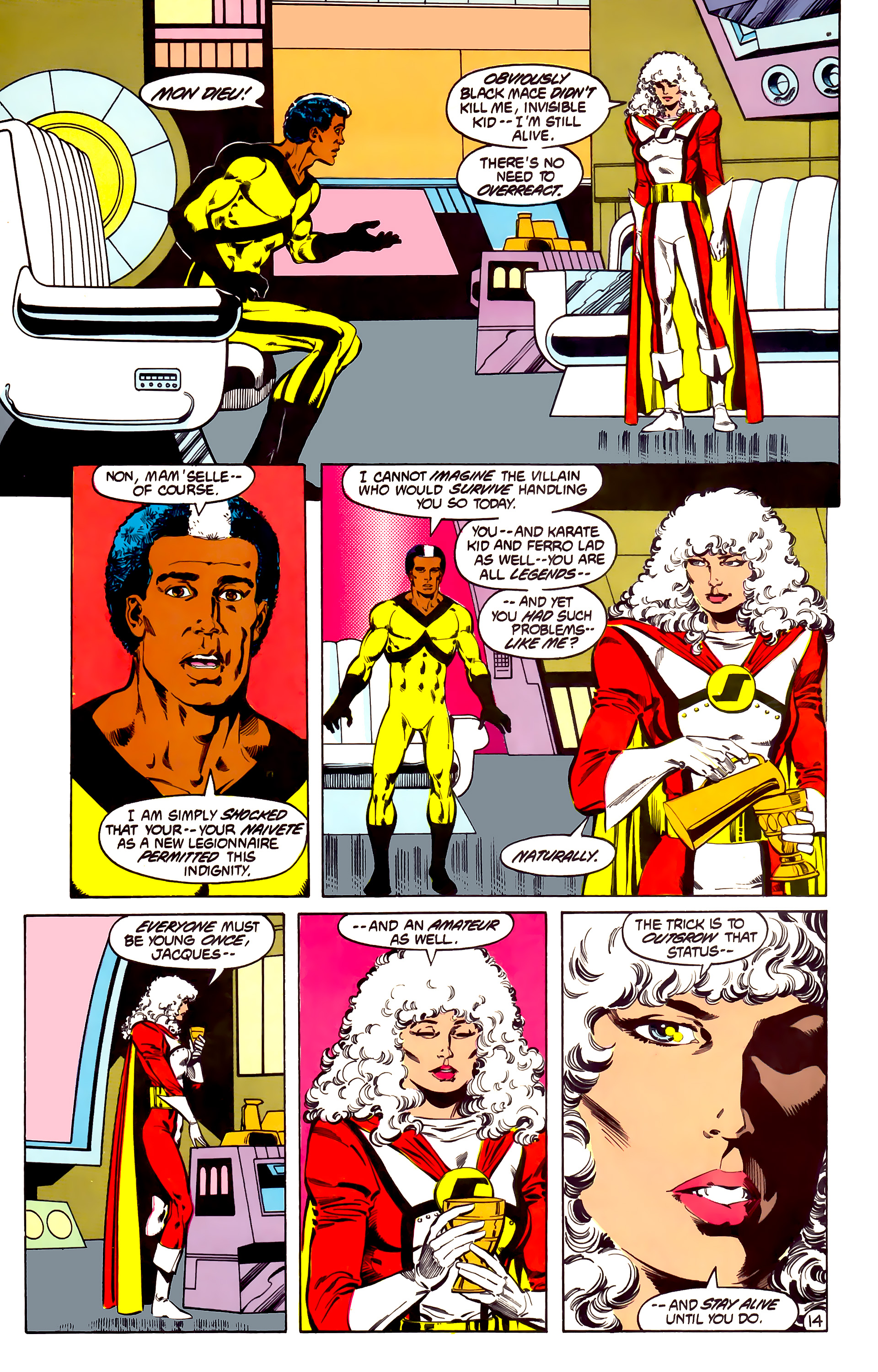 Read online Legion of Super-Heroes (1984) comic -  Issue #31 - 15