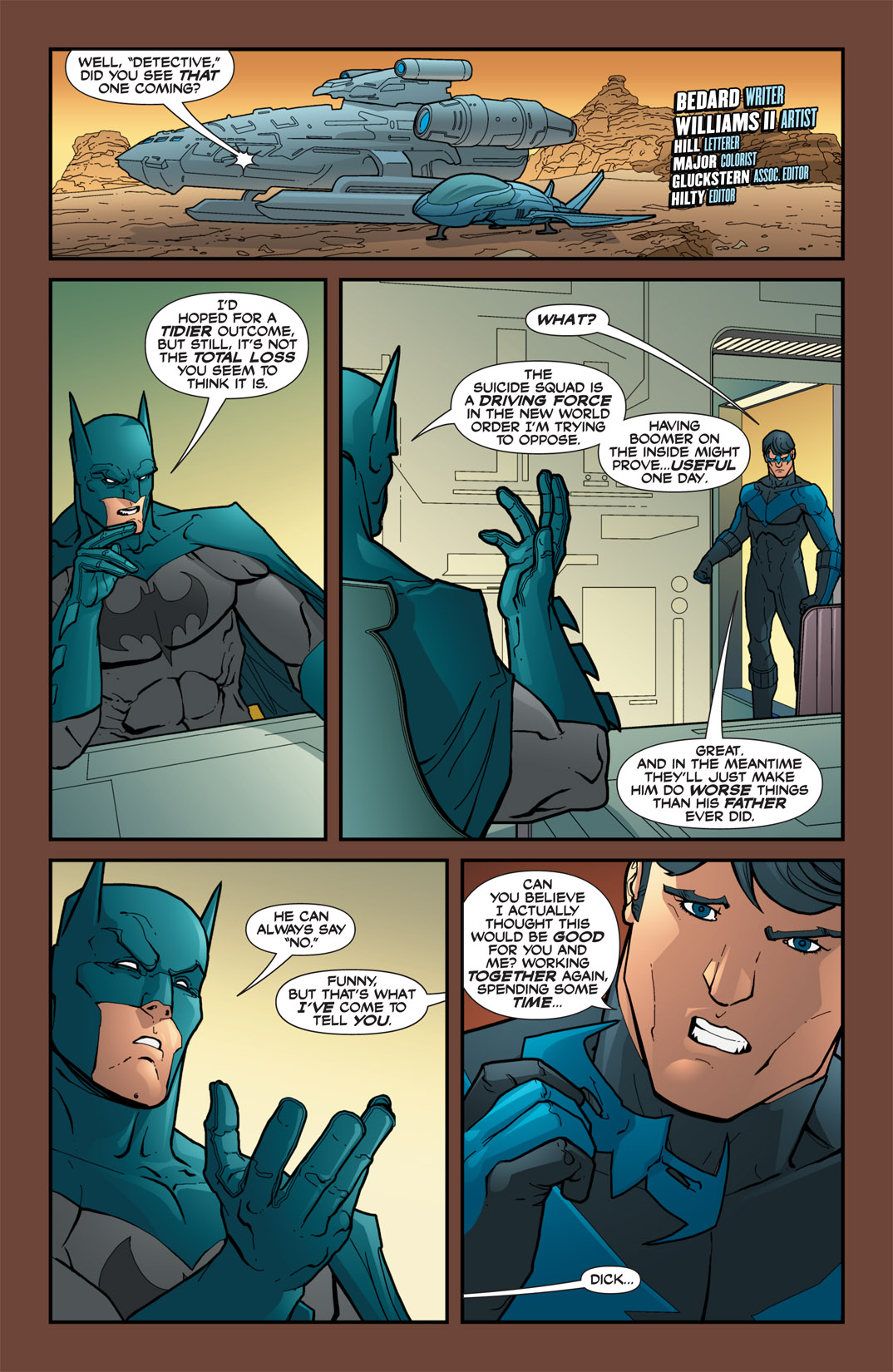 Read online Outsiders: Five of a Kind comic -  Issue # Issue Nightwing-Boomerang - 24