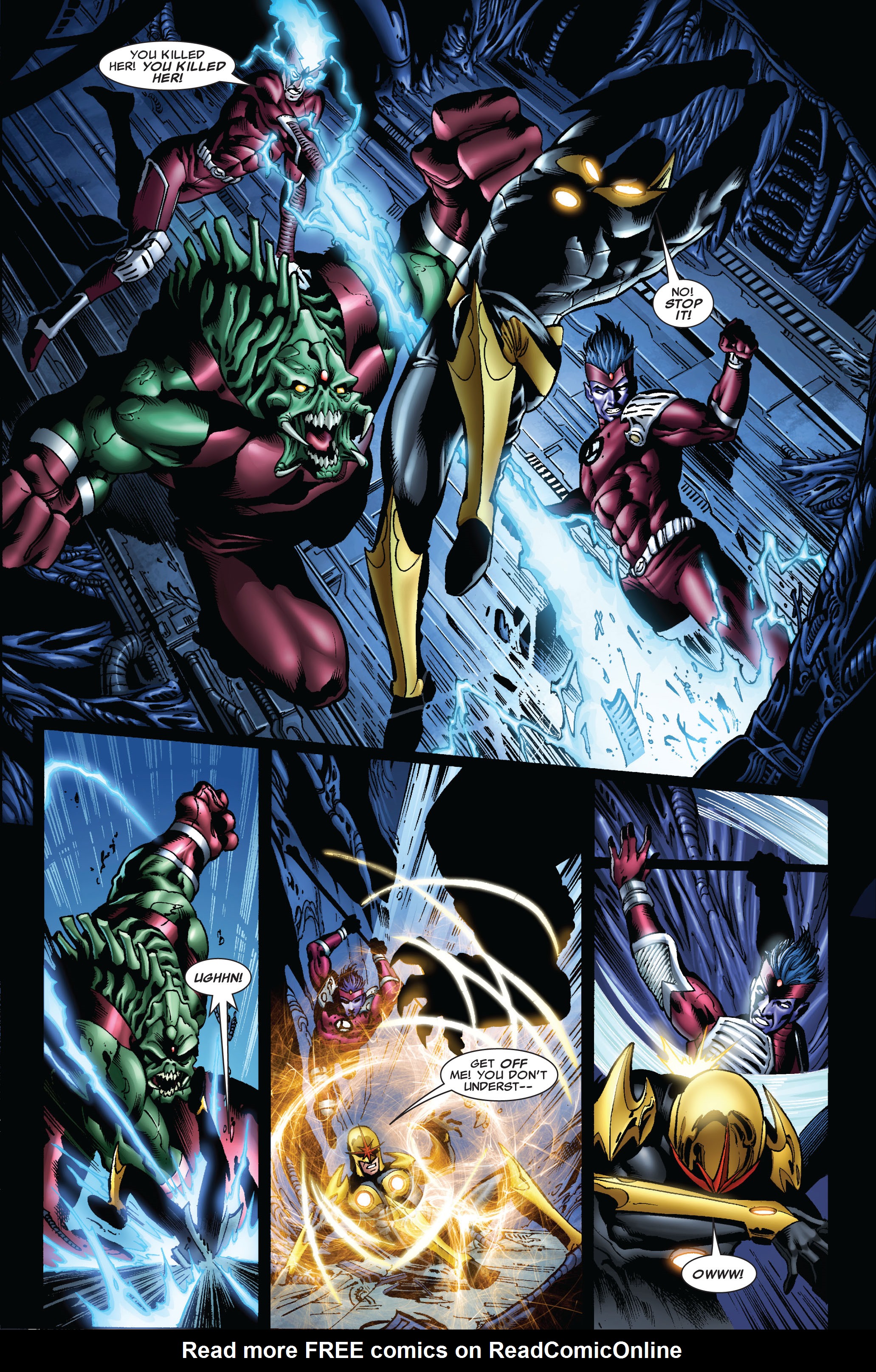 Read online Nova (2007) comic -  Issue #8 - 12