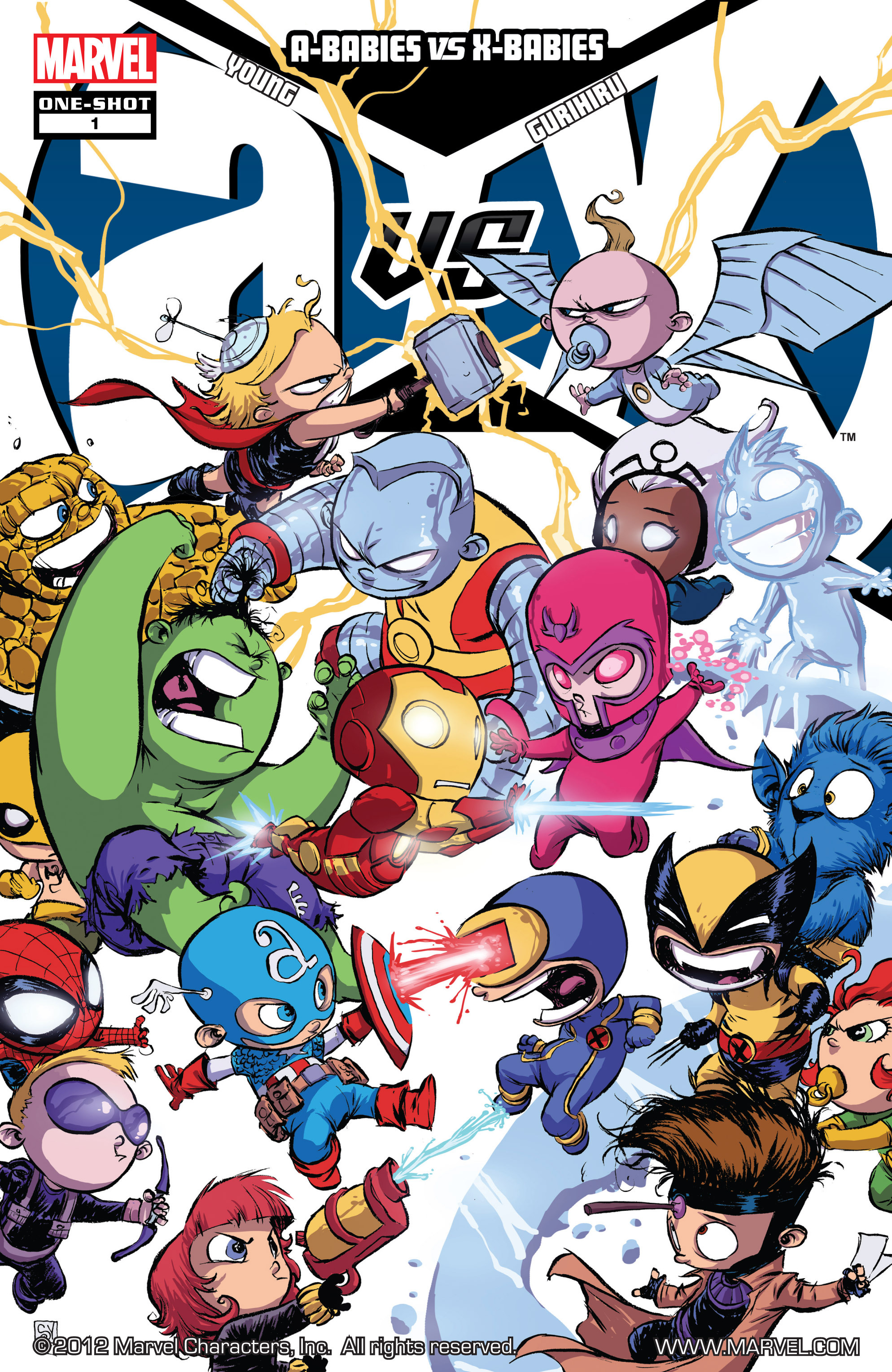 Read online A-Babies vs. X-Babies comic -  Issue #A-Babies vs. X-Babies Full - 1