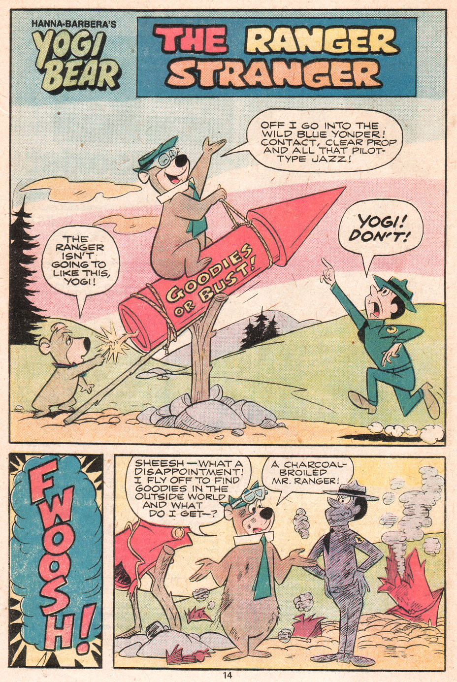 Read online Yogi Bear comic -  Issue #4 - 16