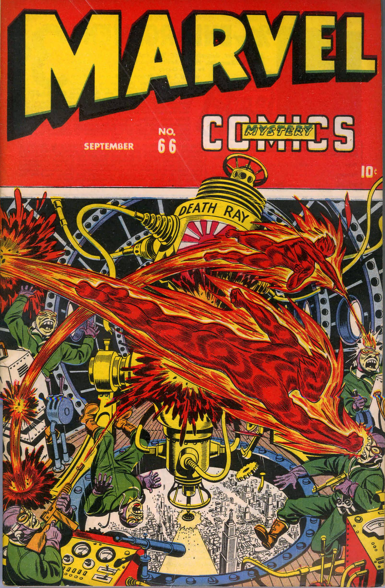 Read online Marvel Mystery Comics comic -  Issue #66 - 1