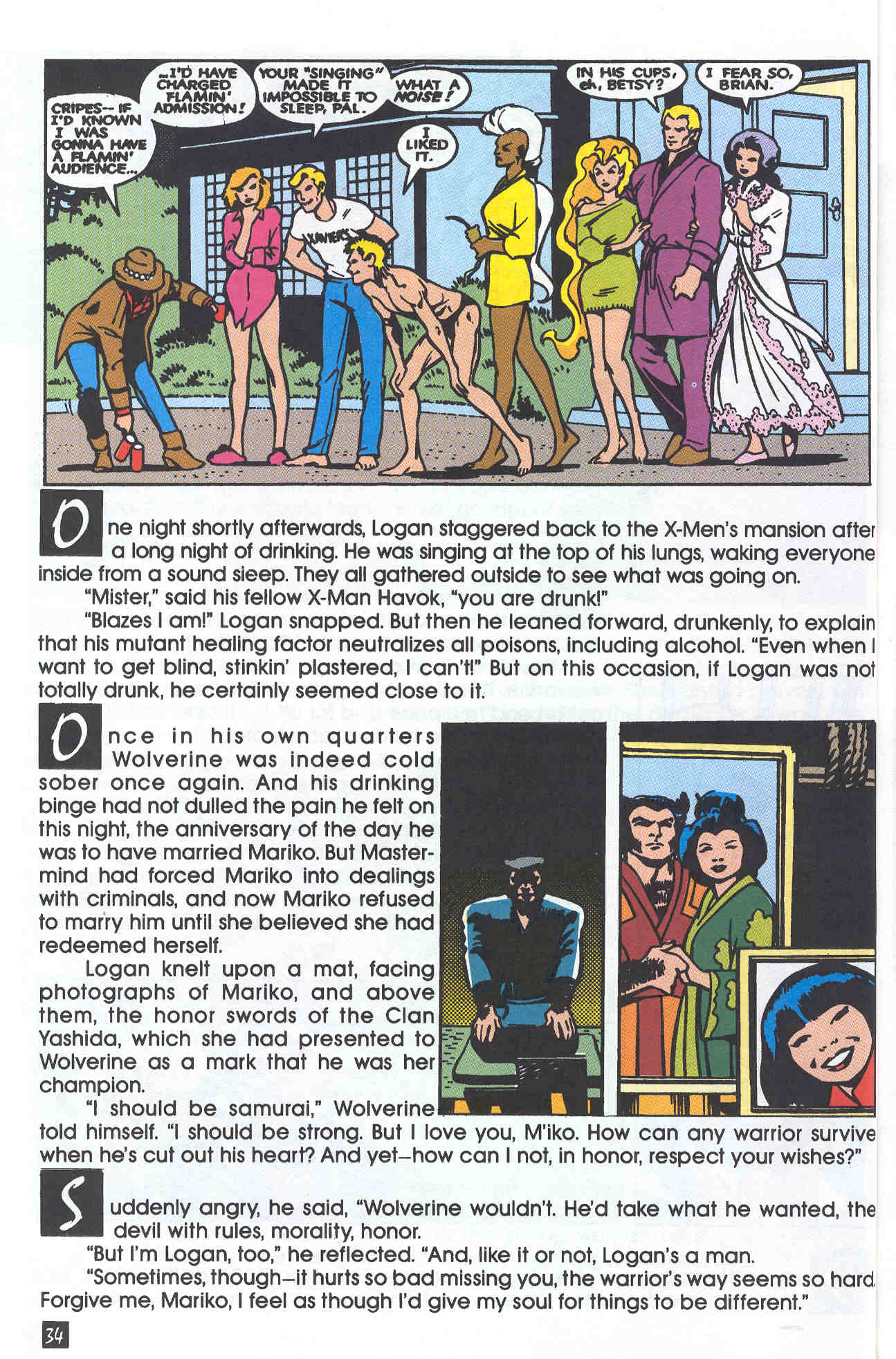 Read online Wolverine Saga comic -  Issue #4 - 36