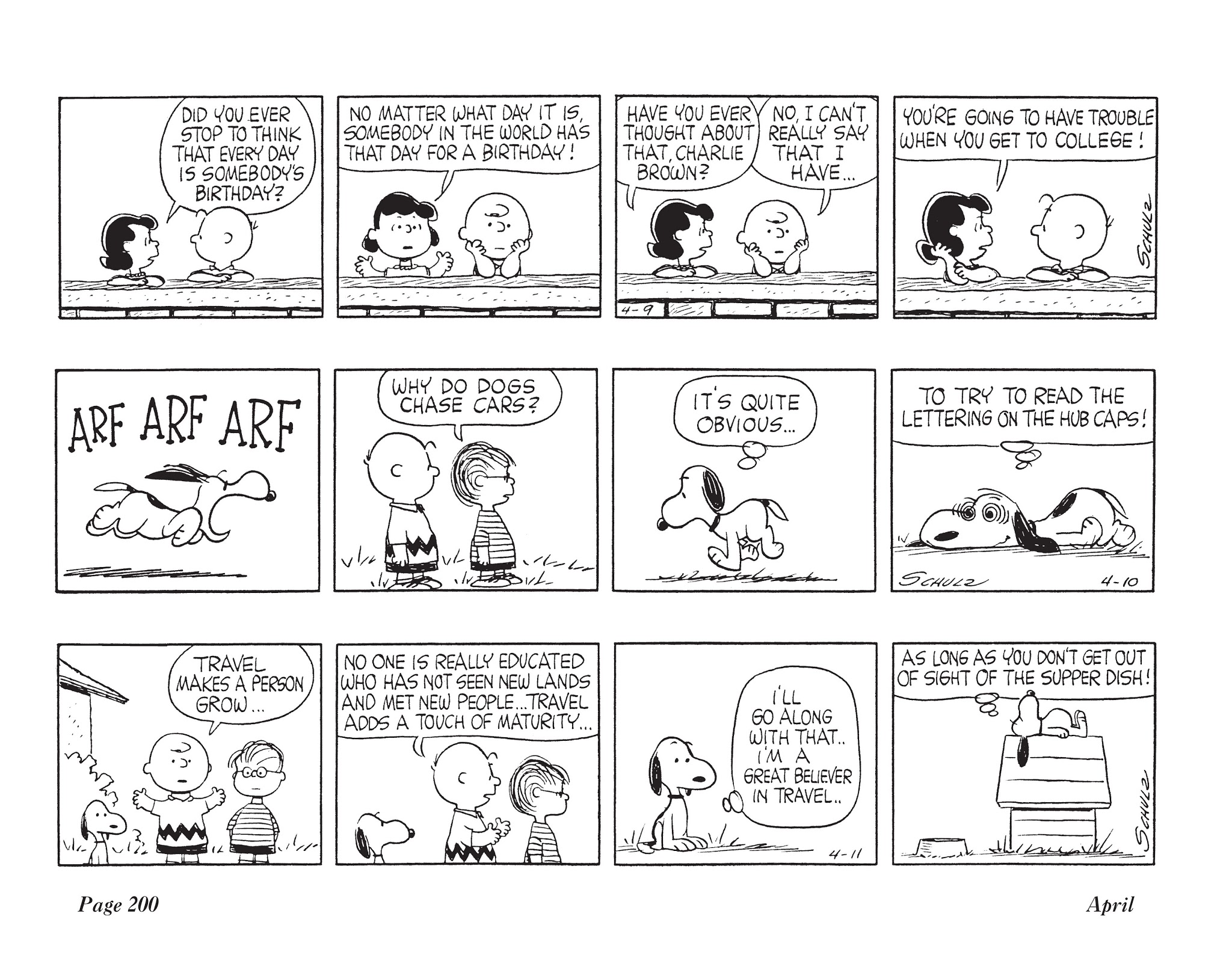 Read online The Complete Peanuts comic -  Issue # TPB 6 - 215