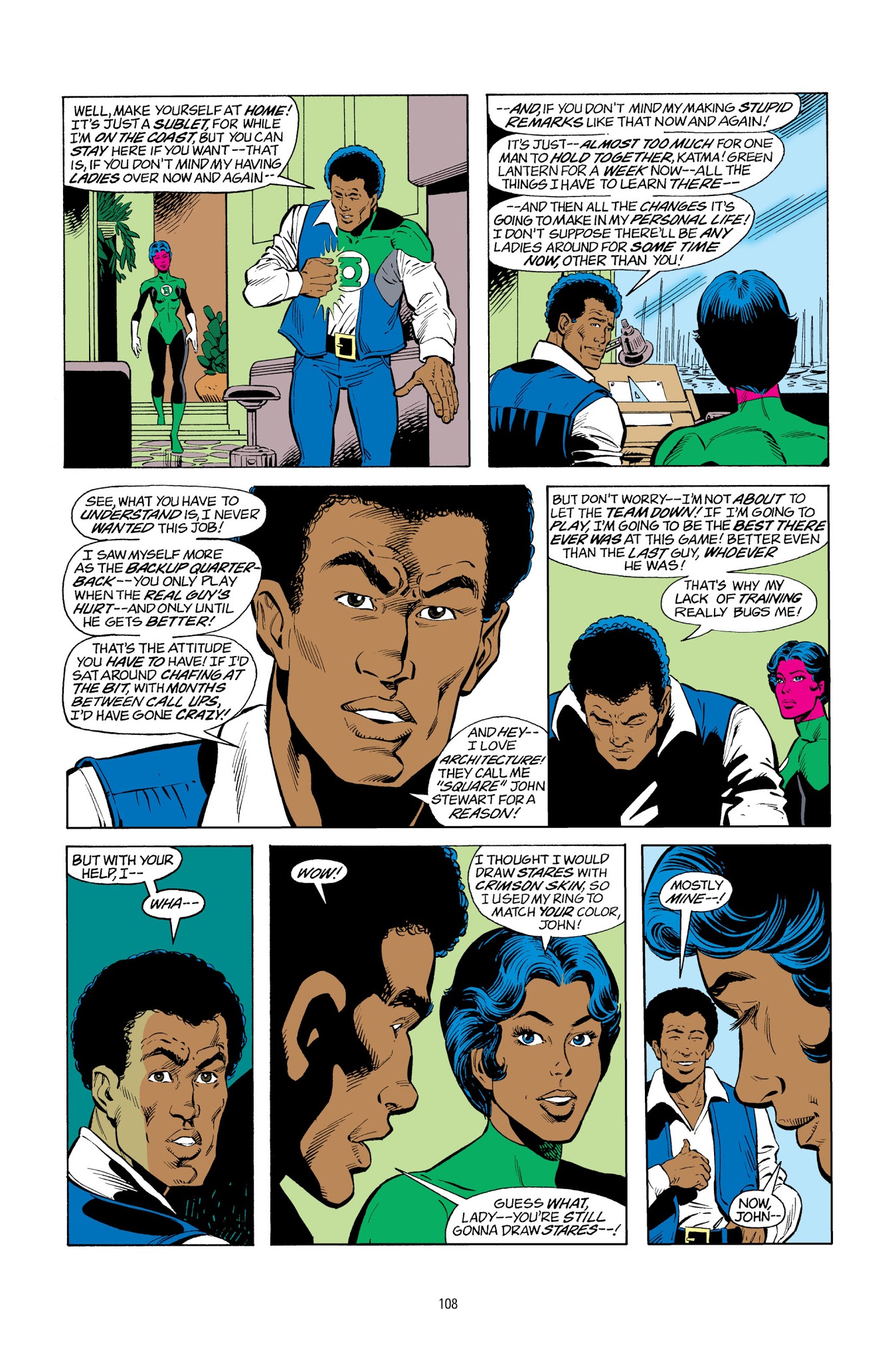 Read online Green Lantern: Sector 2814 comic -  Issue # TPB 2 - 108