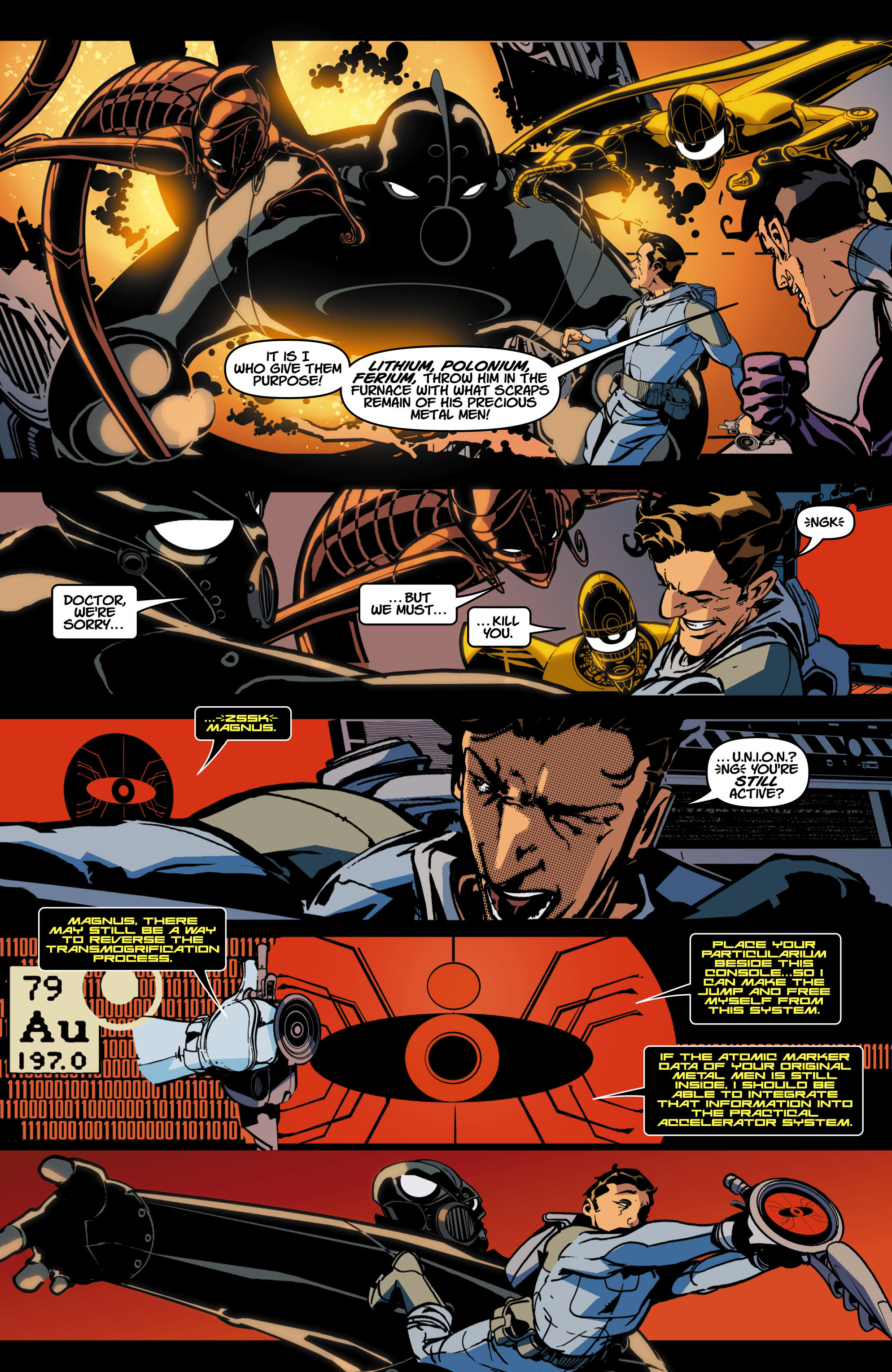 Read online Metal Men (2007) comic -  Issue #3 - 8