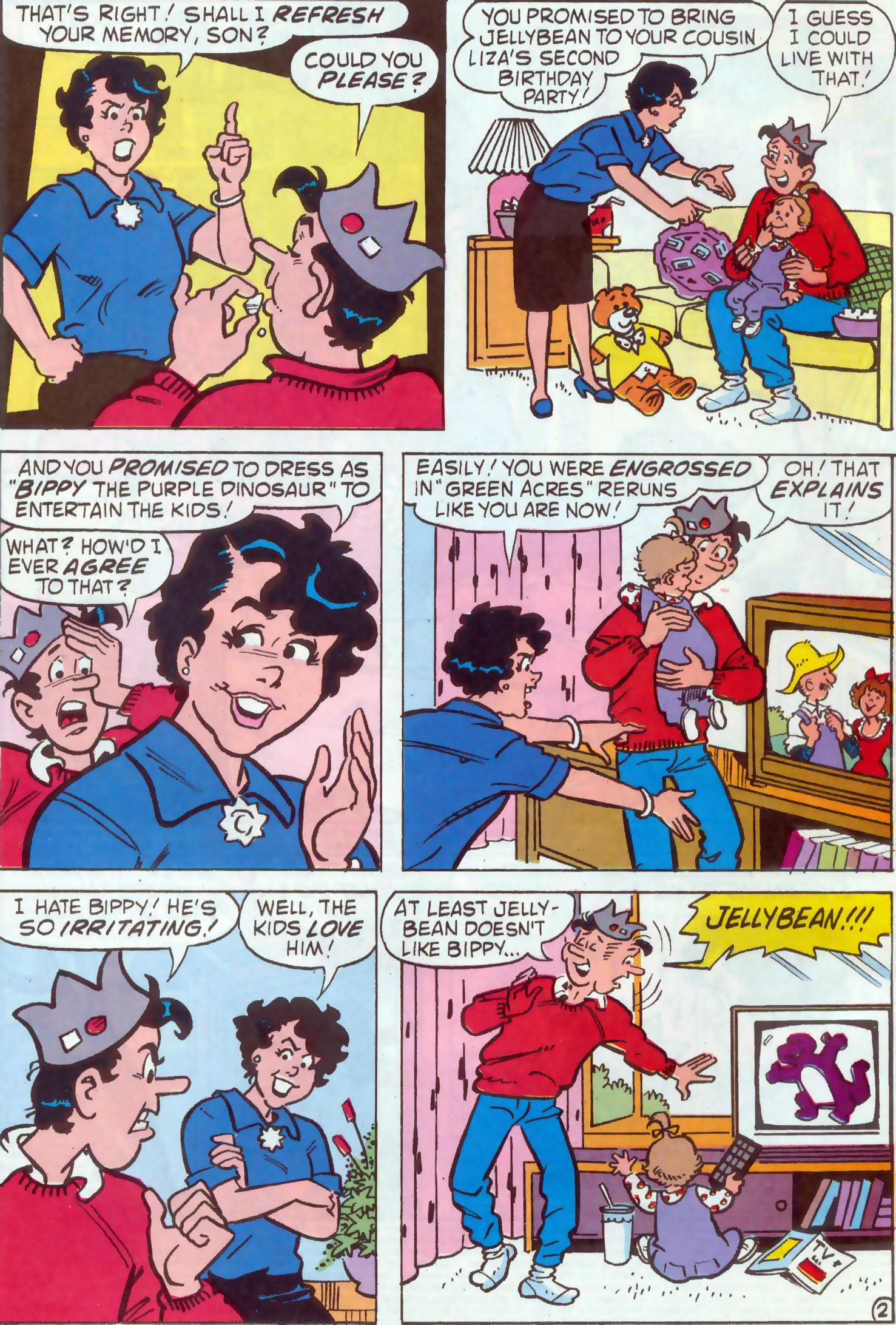 Read online Archie's Pal Jughead Comics comic -  Issue #54 - 3
