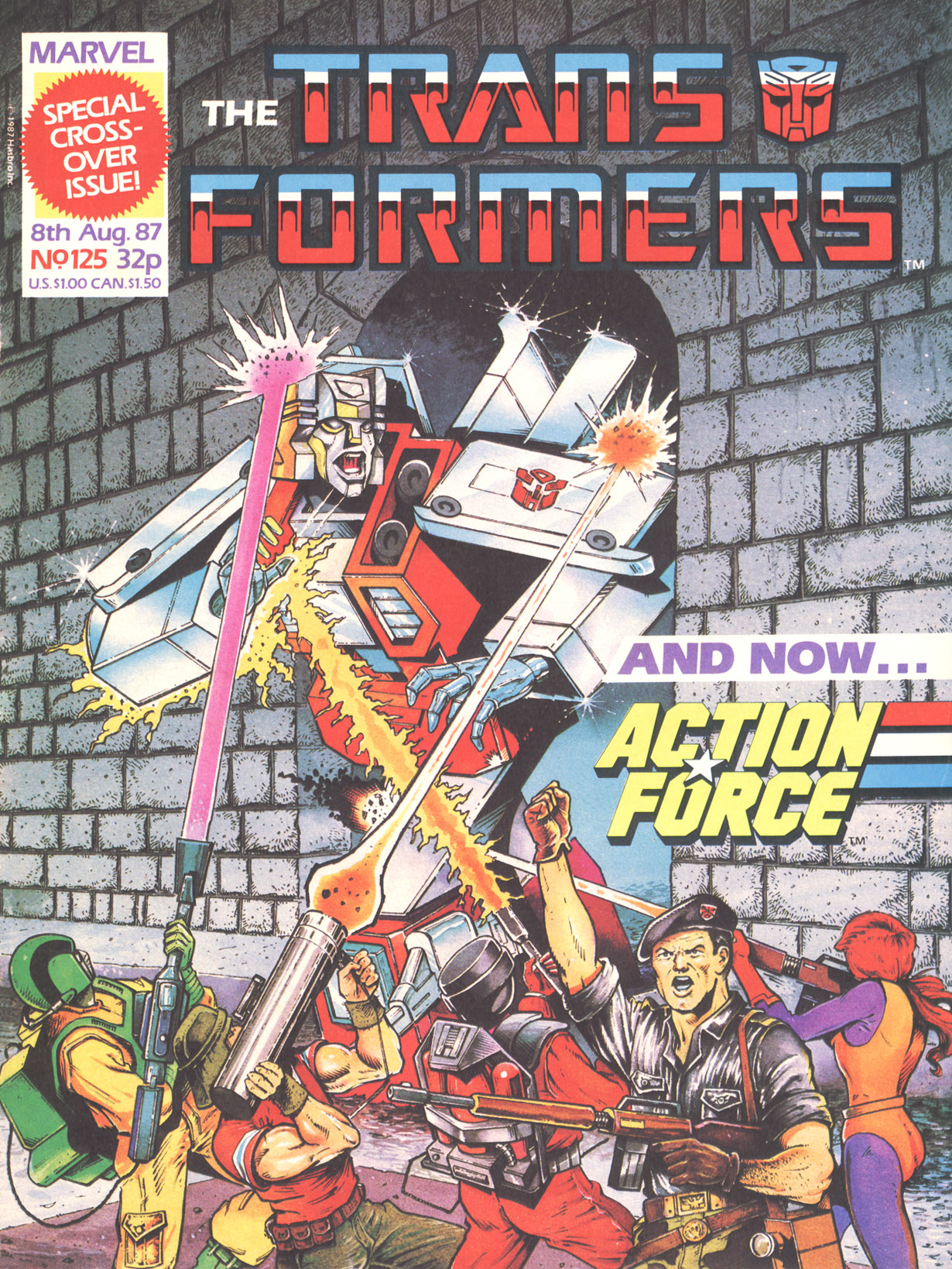 Read online The Transformers (UK) comic -  Issue #125 - 1