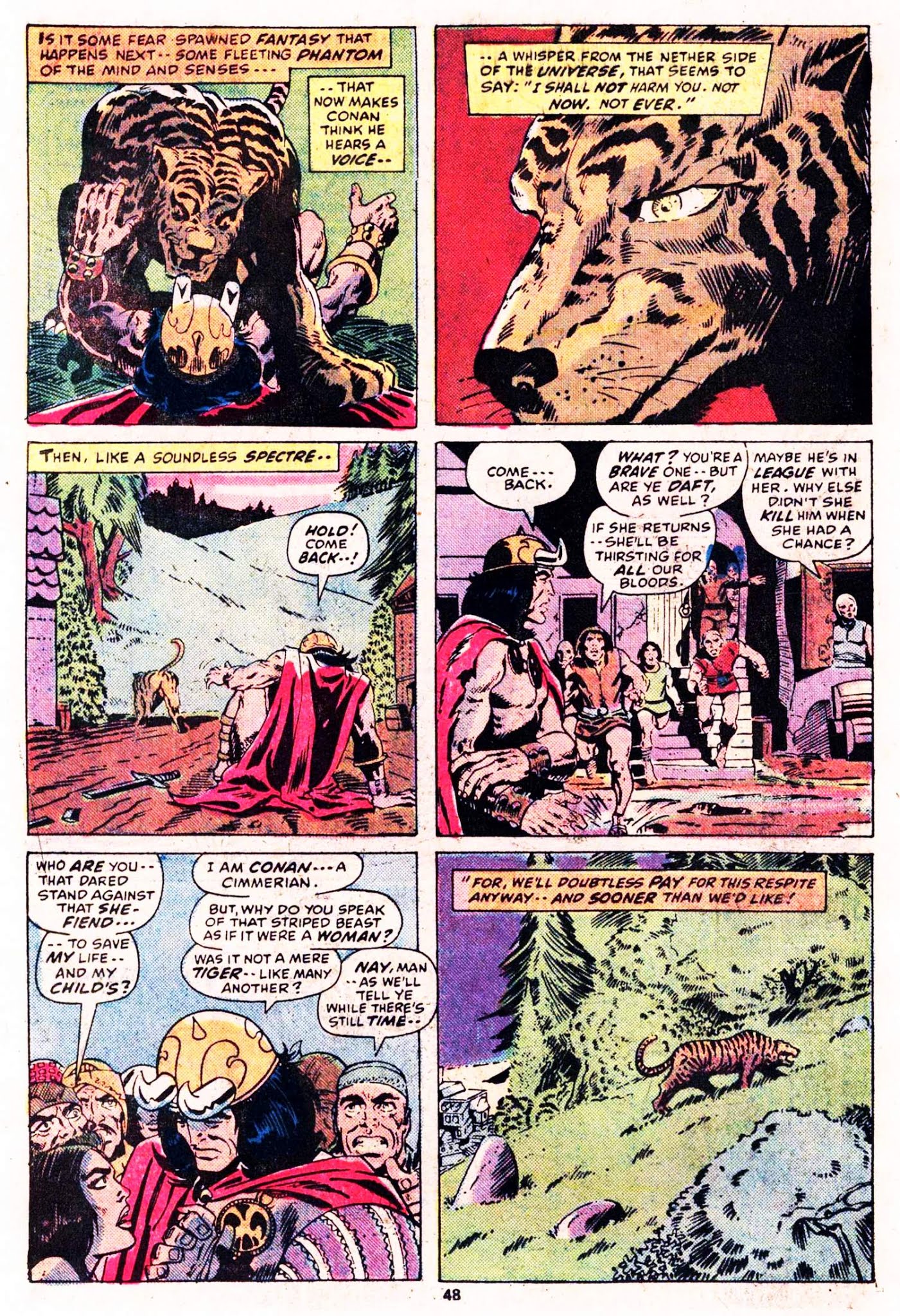 Read online Giant-Size Conan comic -  Issue #2 - 49