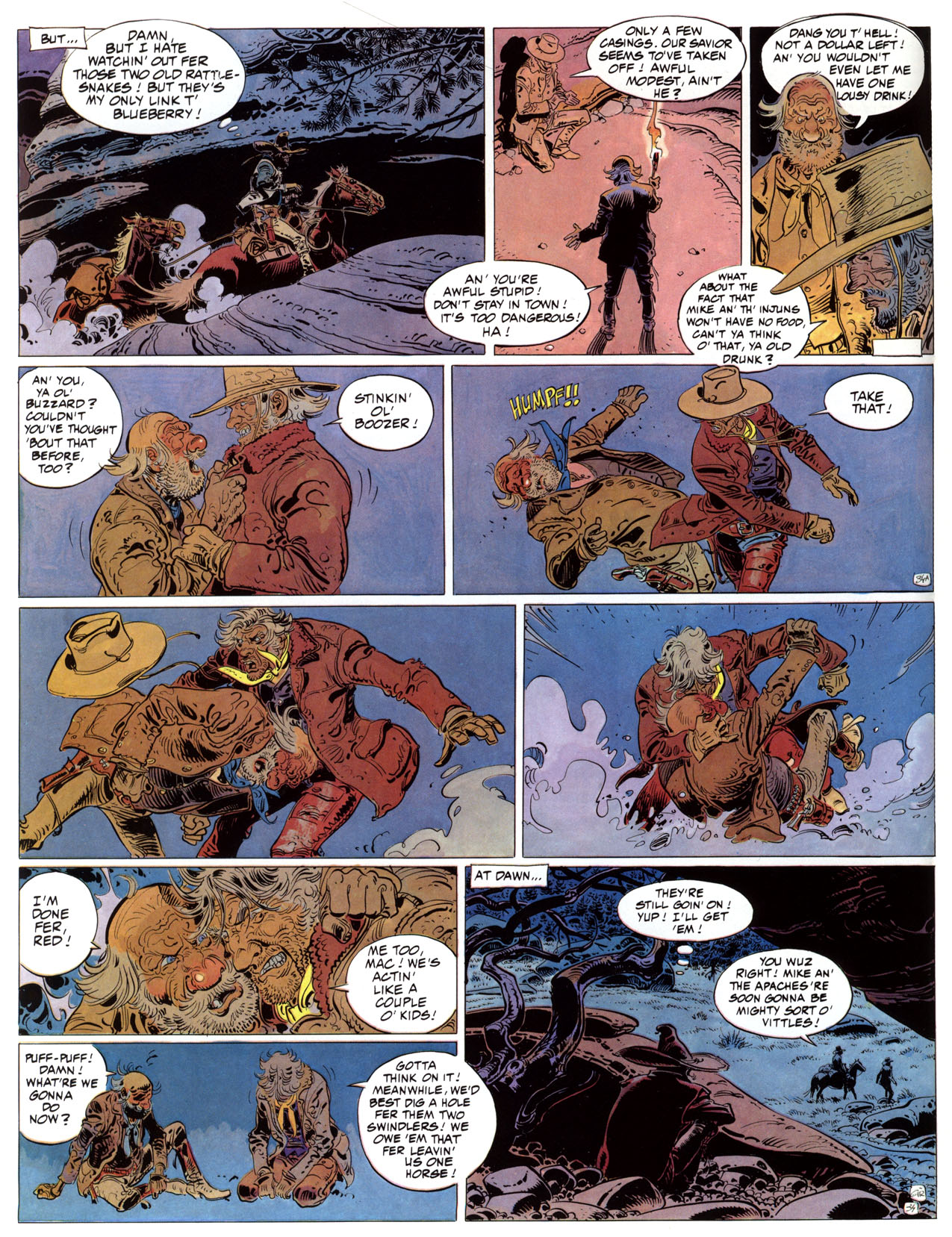 Read online Epic Graphic Novel: Blueberry comic -  Issue #4 - 86