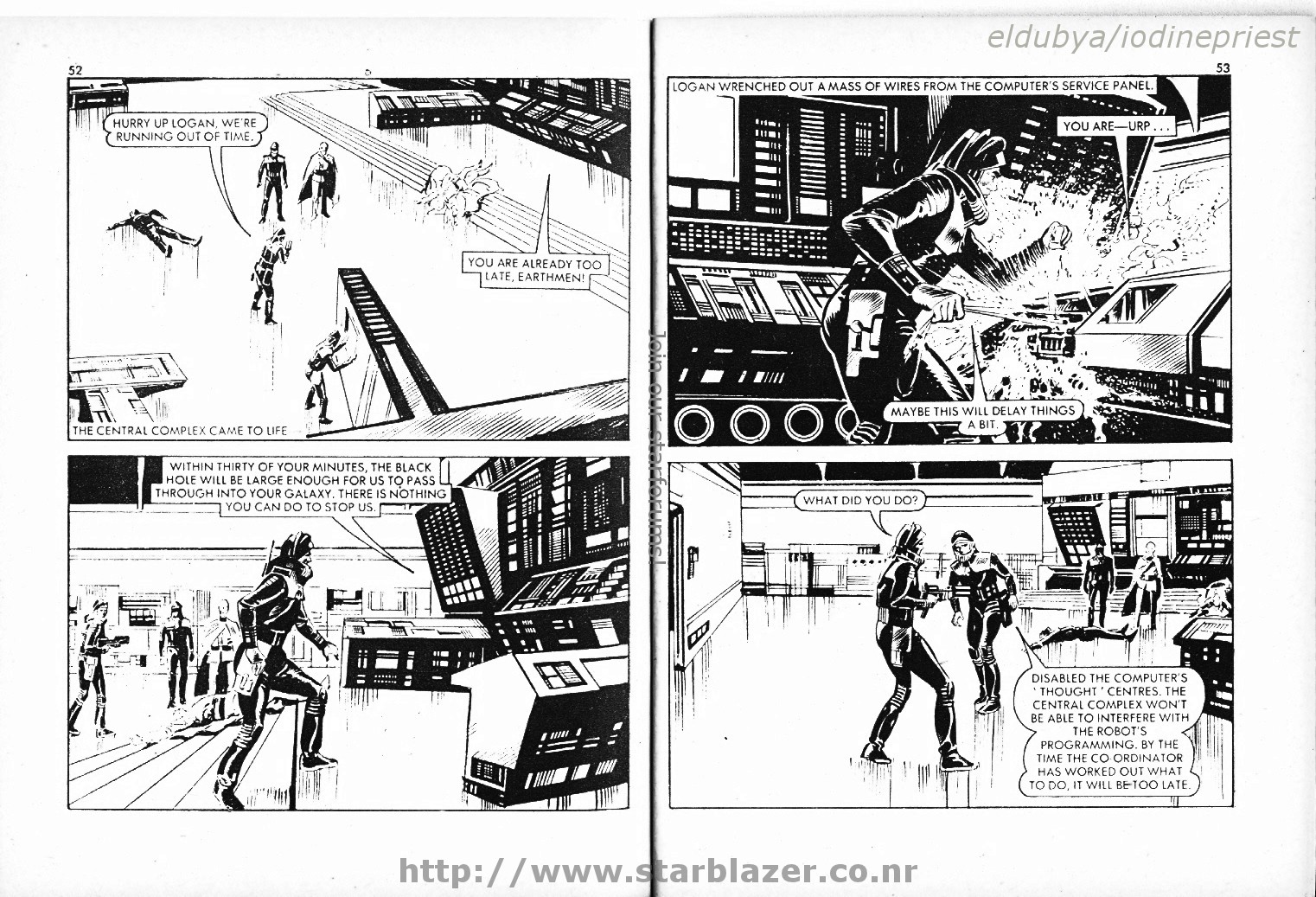 Read online Starblazer comic -  Issue #85 - 28