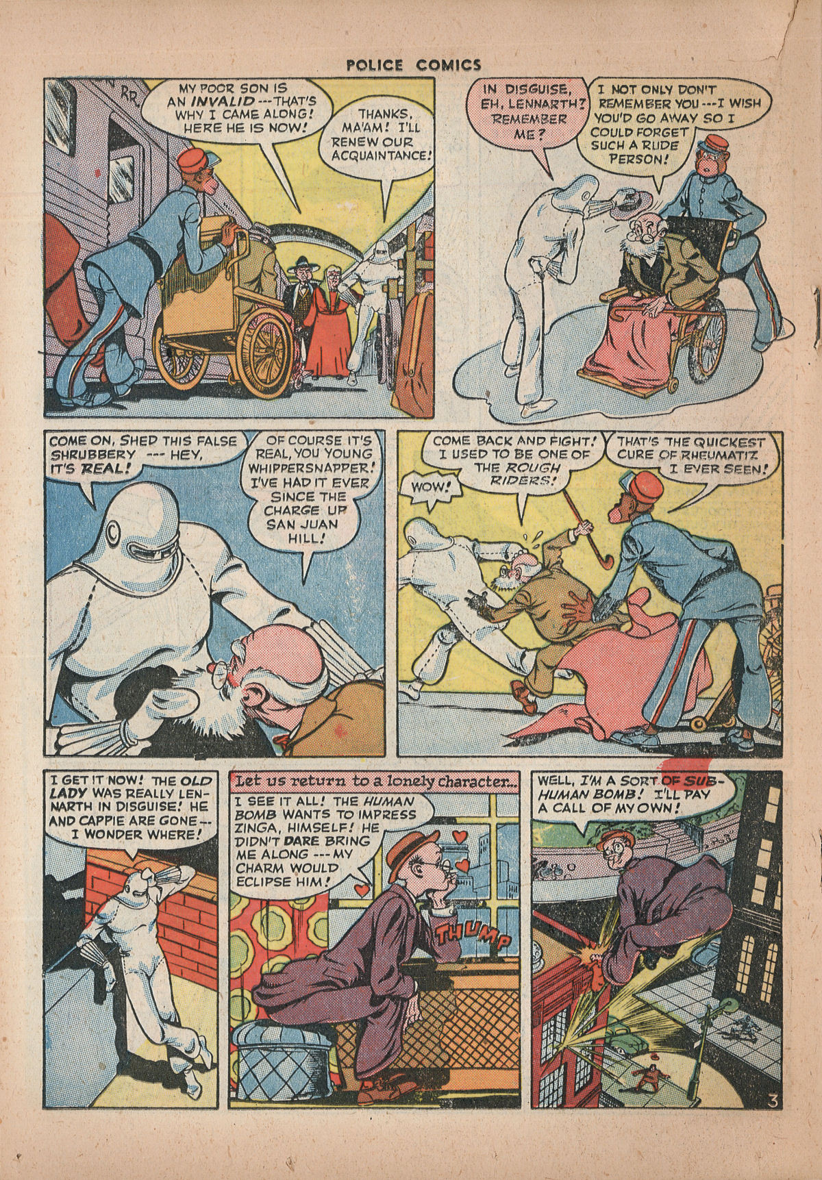 Read online Police Comics comic -  Issue #51 - 26