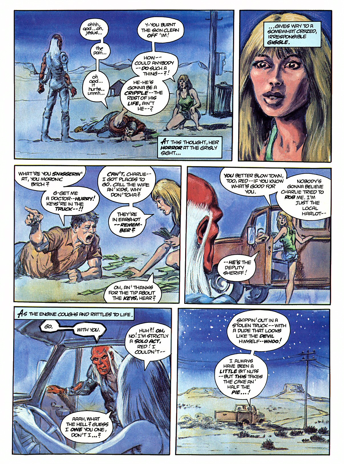 Read online Marvel Graphic Novel comic -  Issue #11 - Void Indigo - 34