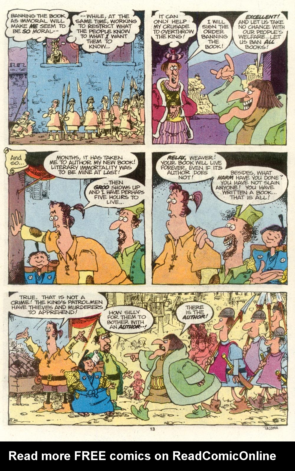 Read online Sergio Aragonés Groo the Wanderer comic -  Issue #78 - 9