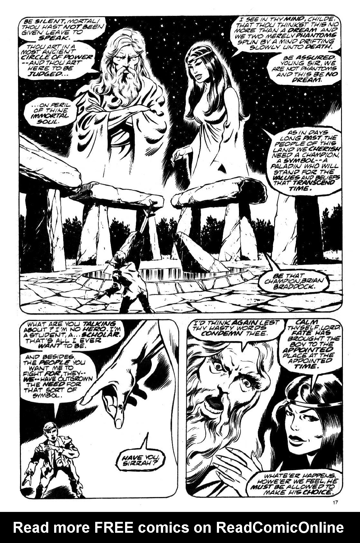 Read online Captain Britain (1976) comic -  Issue # _Special 1 - 17