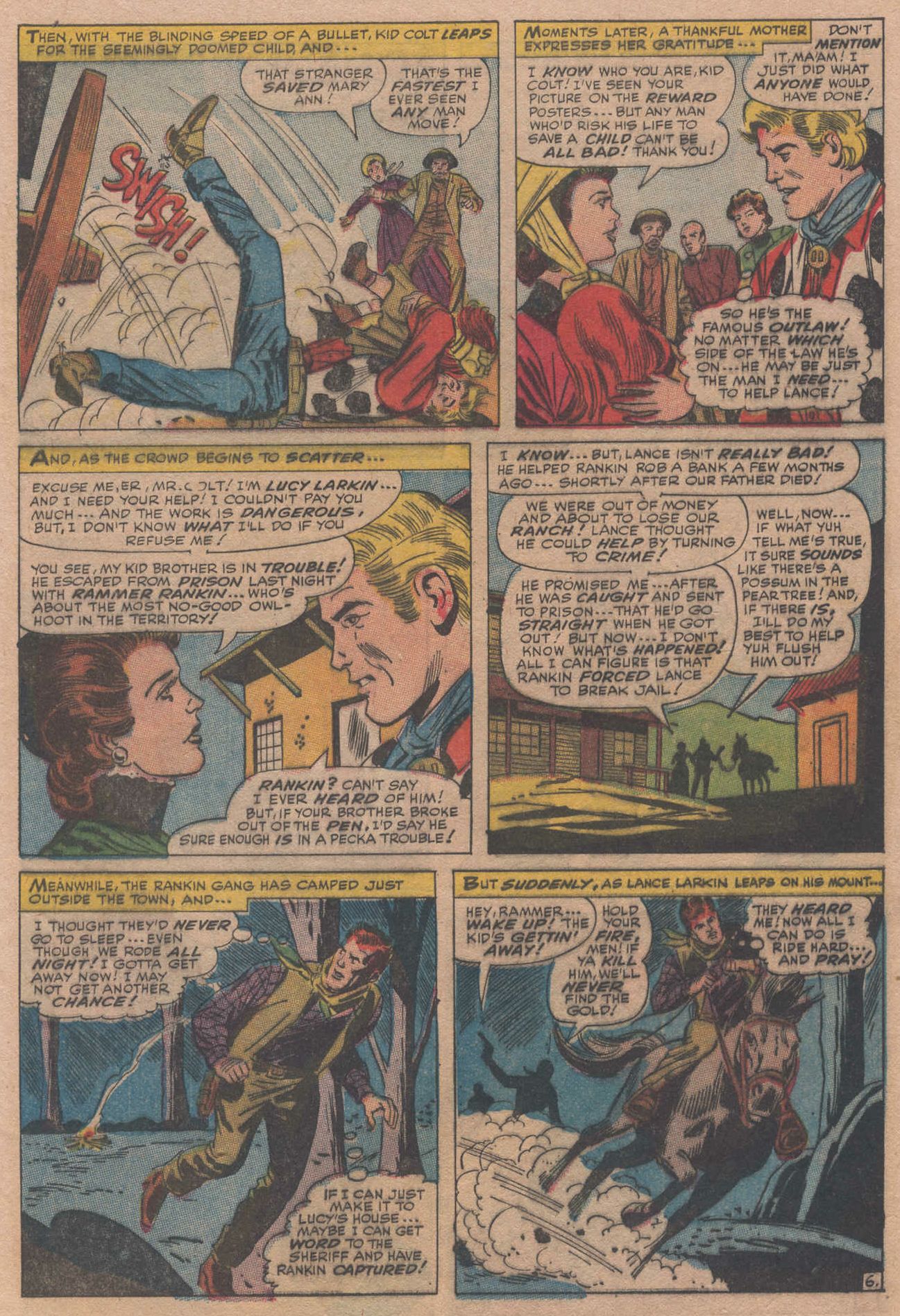 Read online Kid Colt Outlaw comic -  Issue #133 - 9