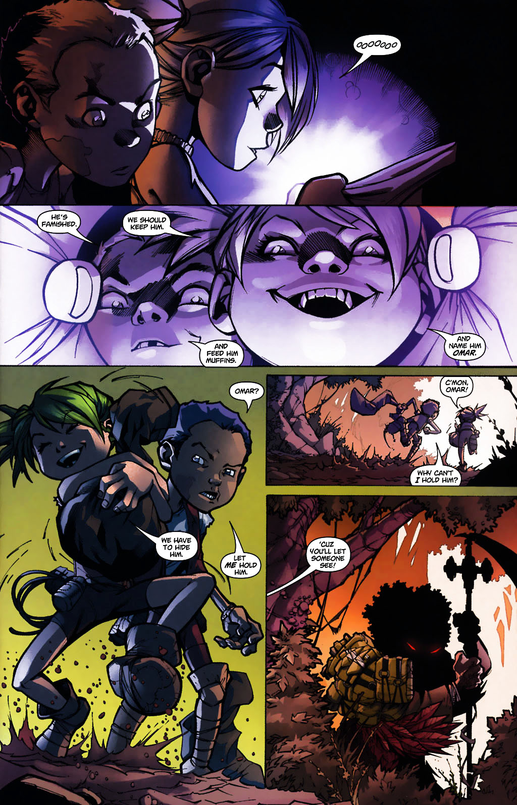 Read online Skye Runner comic -  Issue #1 - 4
