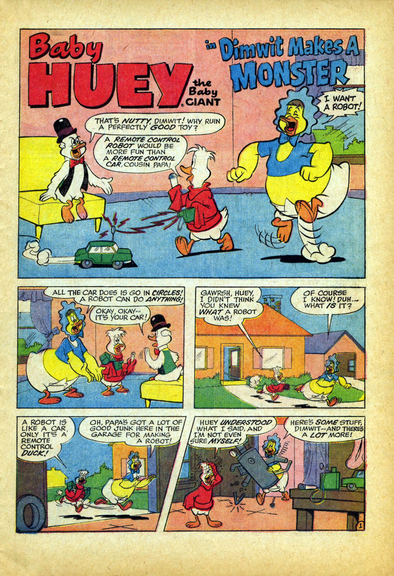 Read online Baby Huey, the Baby Giant comic -  Issue #73 - 21