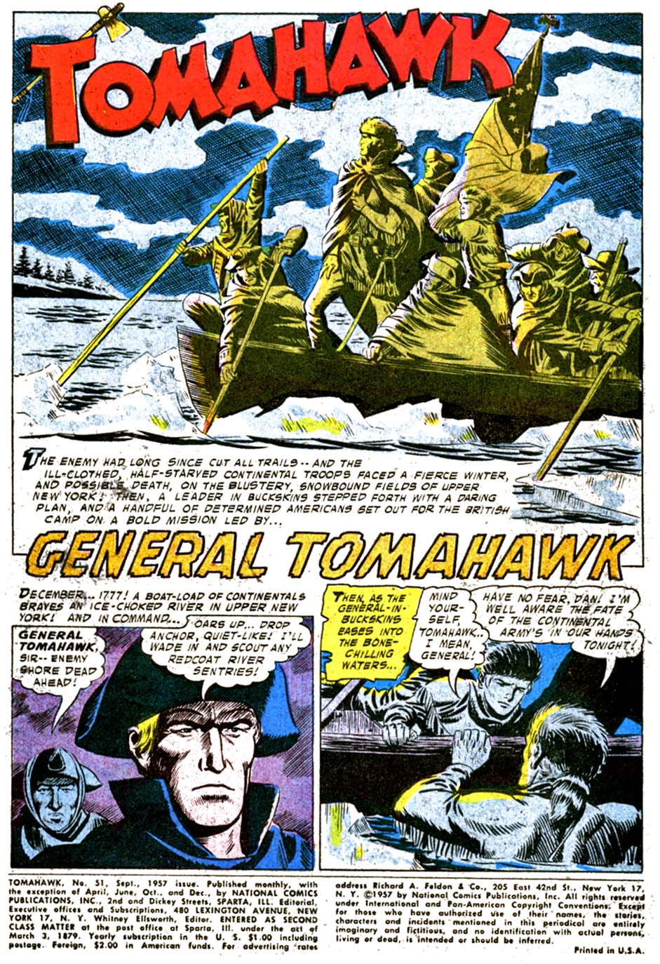 Read online Tomahawk comic -  Issue #51 - 3