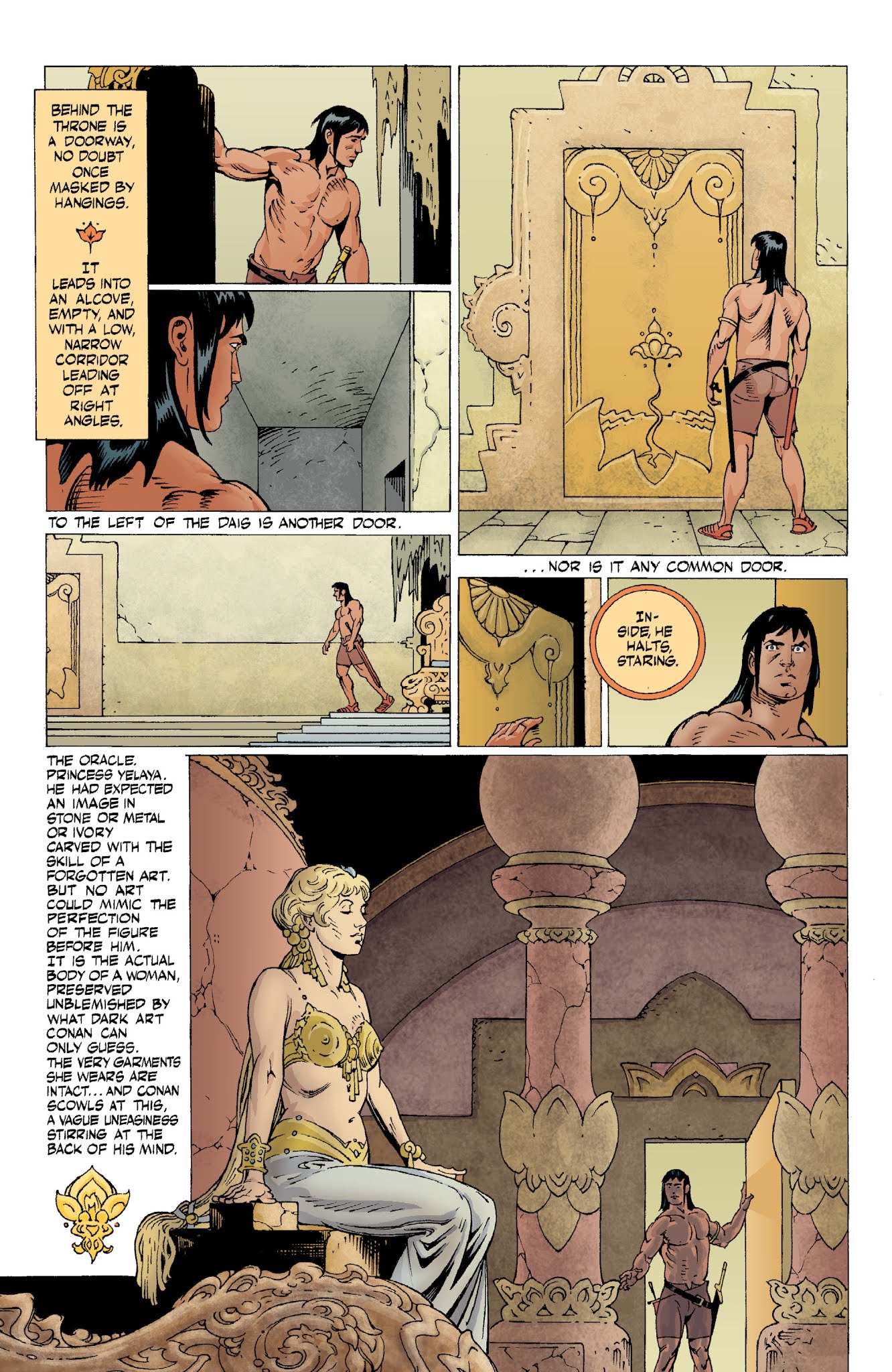 Read online Conan and the Jewels of Gwahlur comic -  Issue # _TPB - 17