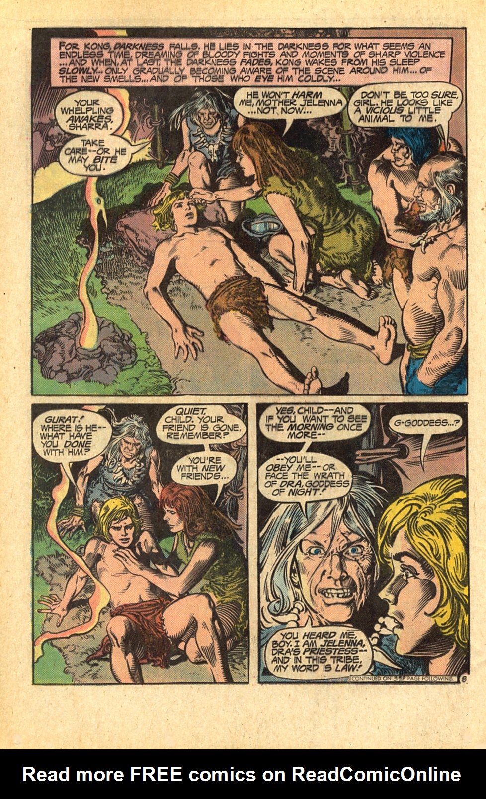 Read online Kong the Untamed comic -  Issue #4 - 9