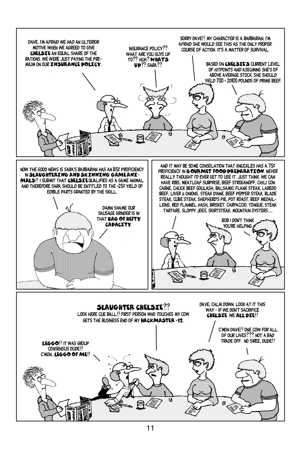 Read online Knights of the Dinner Table comic -  Issue #16 - 13