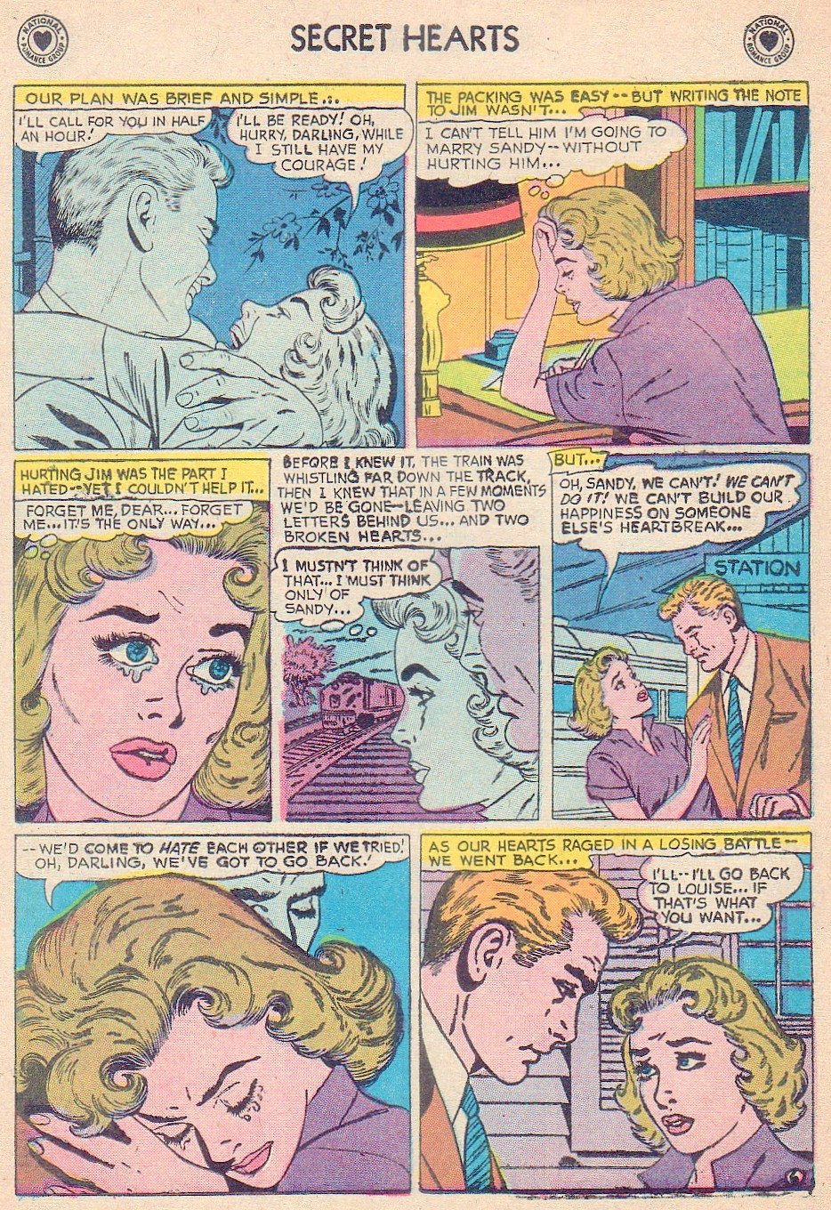 Read online Secret Hearts comic -  Issue #44 - 24