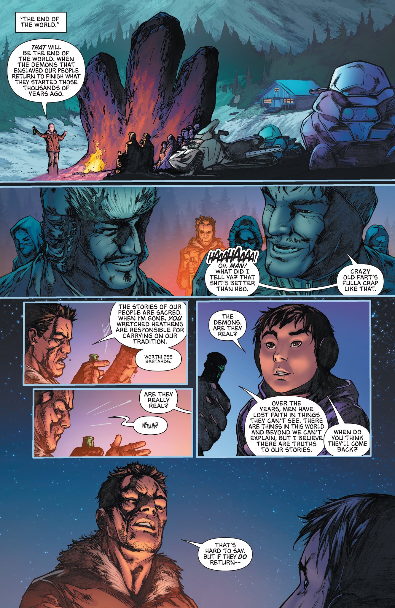 Read online Dissension: War Eternal comic -  Issue #1 - 15