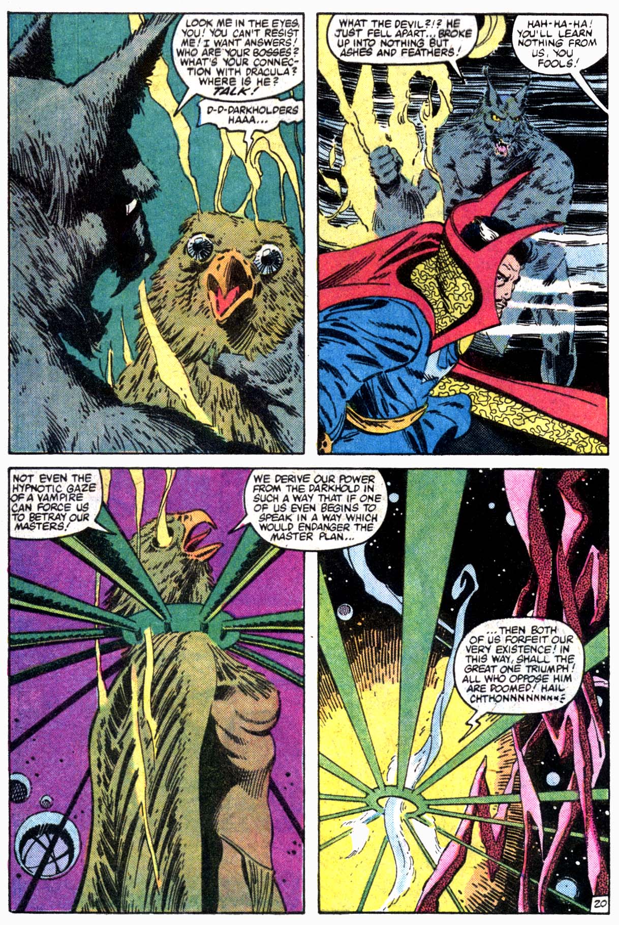 Read online Doctor Strange (1974) comic -  Issue #59 - 21