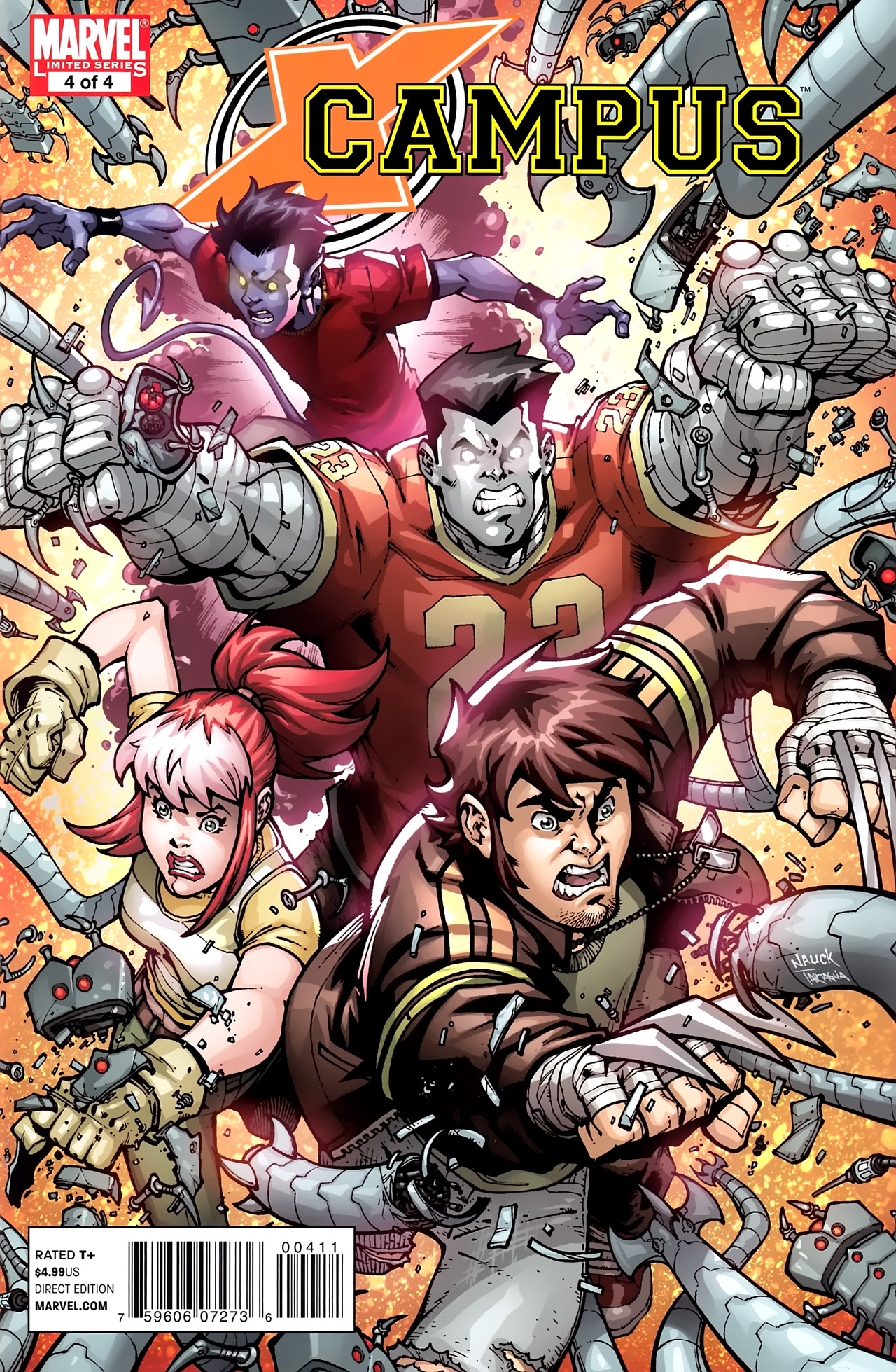 Read online X-Campus comic -  Issue #4 - 1