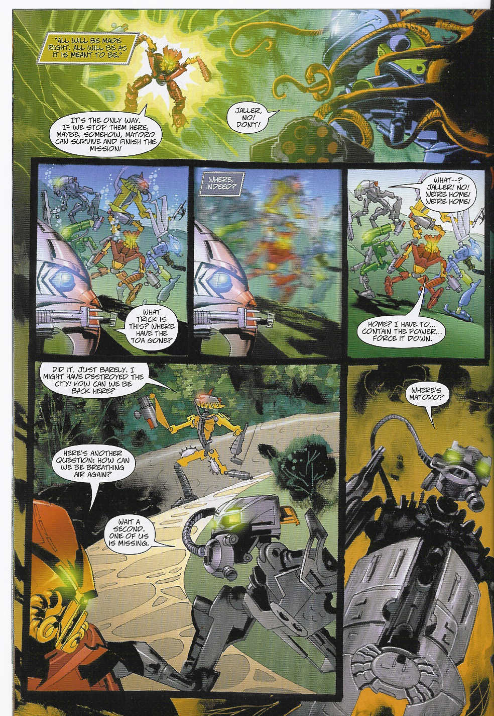 Read online Bionicle: Ignition comic -  Issue #11 - 9
