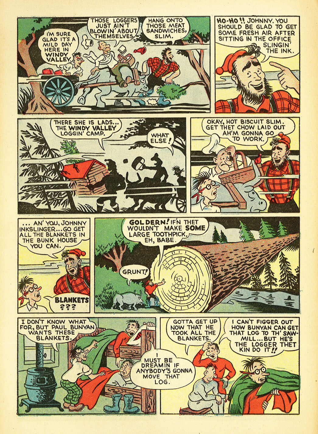 Read online Blondie Comics (1947) comic -  Issue #8 - 21