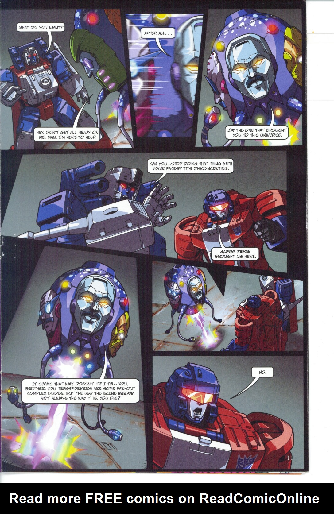 Read online Transformers: Collectors' Club comic -  Issue #27 - 11