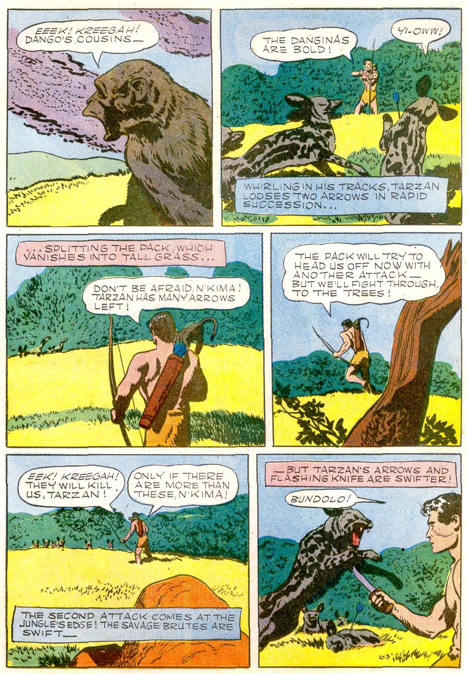 Read online Tarzan (1948) comic -  Issue #43 - 29
