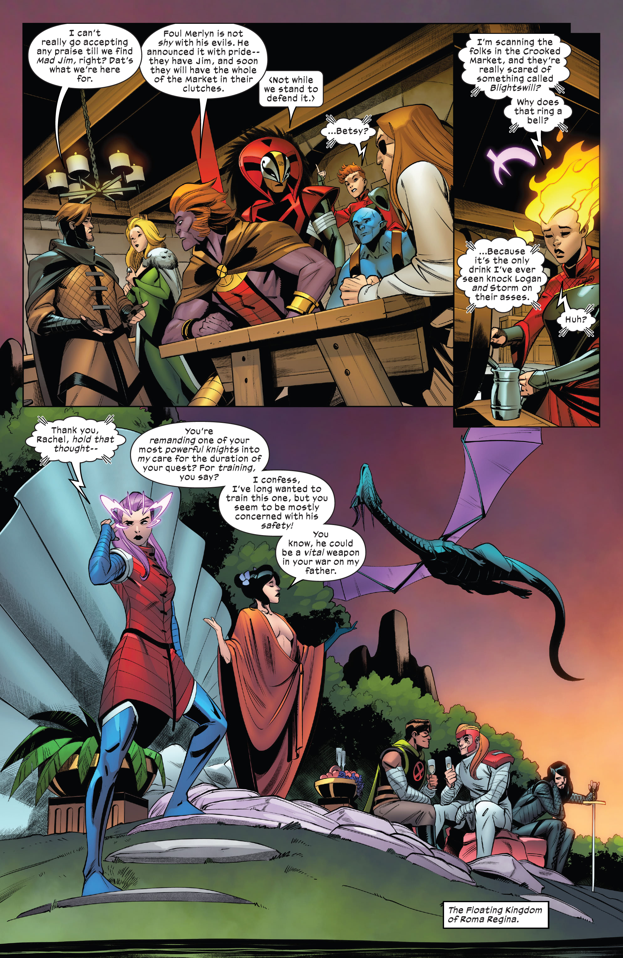 Read online Knights of X comic -  Issue #2 - 12