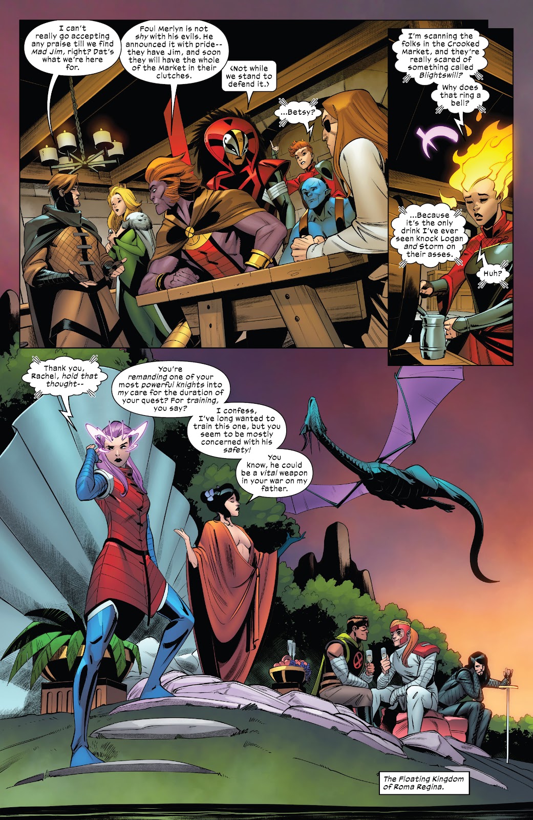 Knights of X issue 2 - Page 12