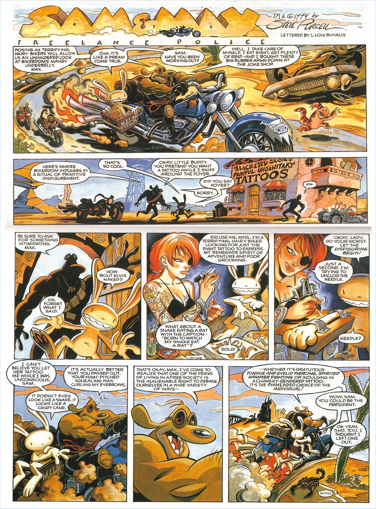 Read online Sam & Max Surfin' The Highway (1995) comic -  Issue # TPB (Part 2) - 43