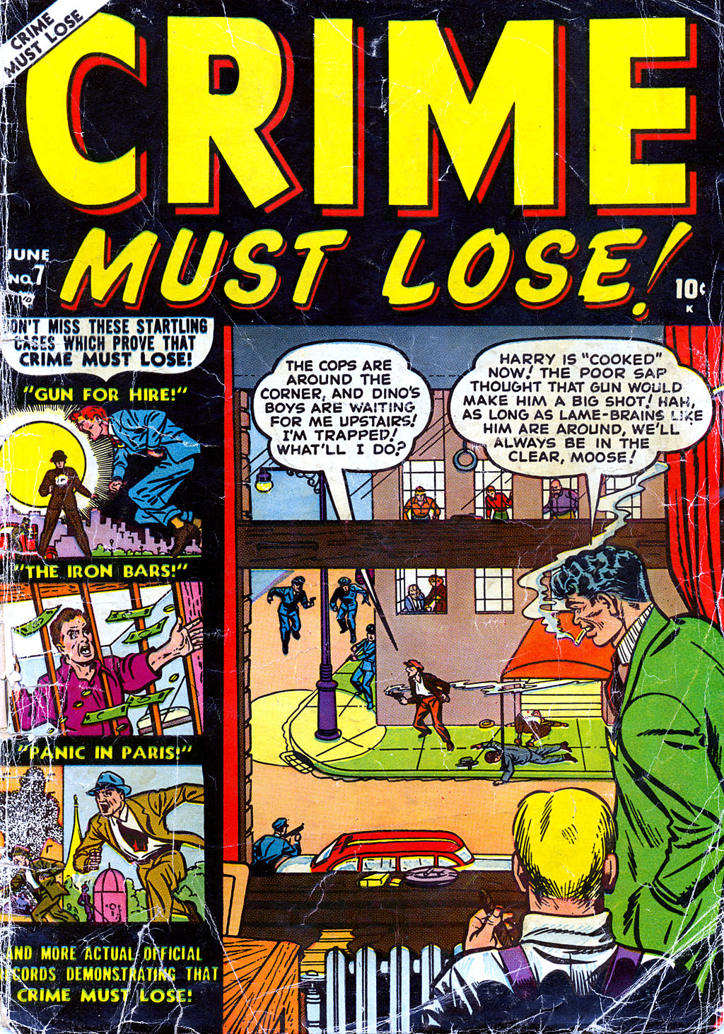Read online Crime Must Lose comic -  Issue #7 - 1