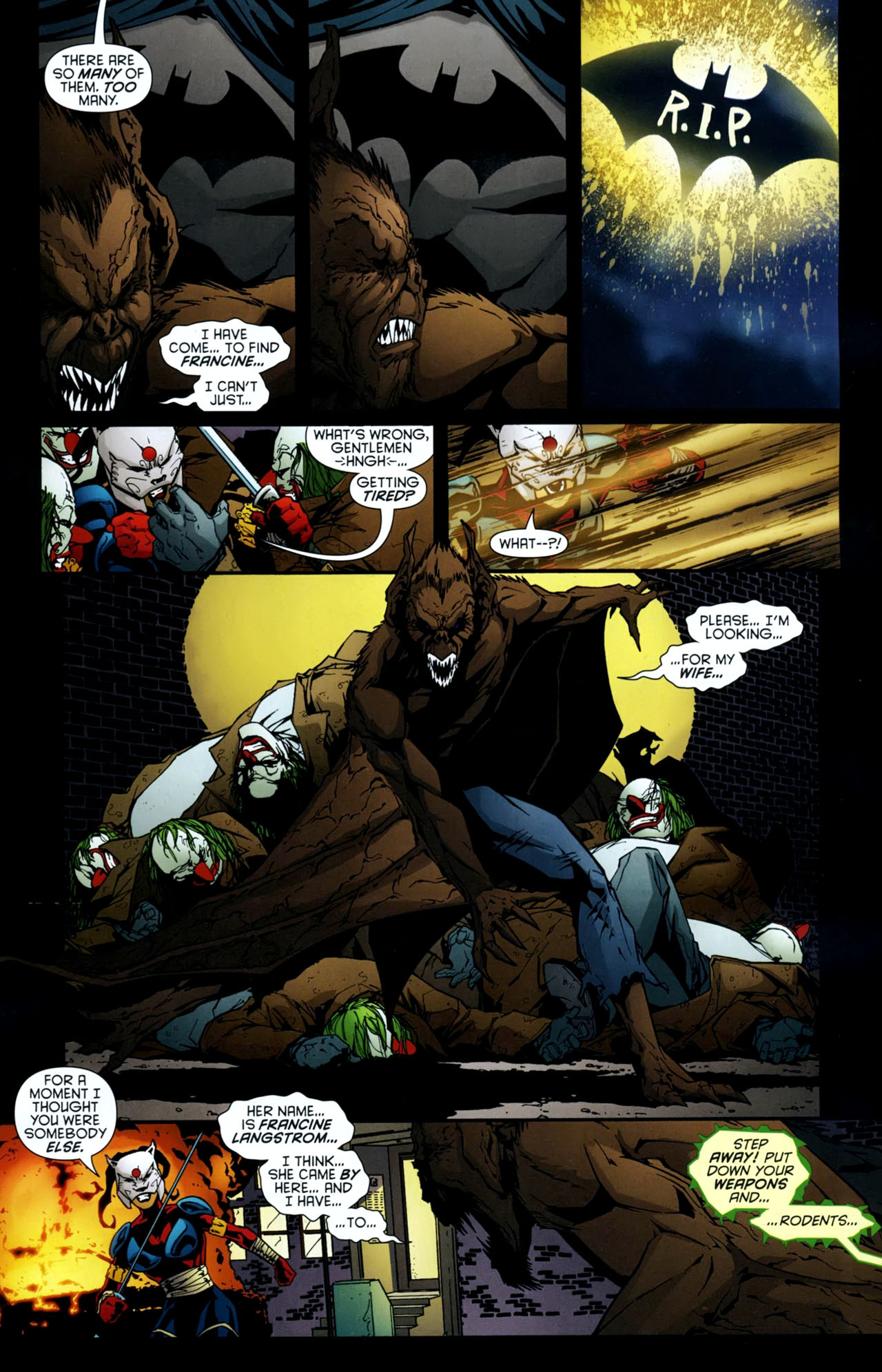 Read online Batman: Battle for the Cowl: Man-Bat comic -  Issue # Full - 9