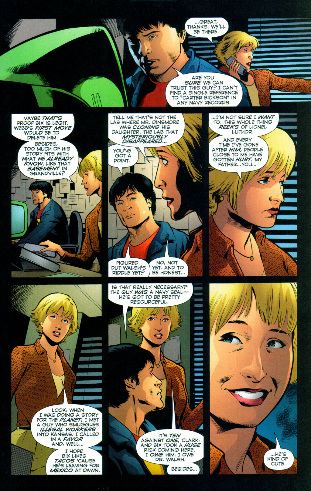 Read online Smallville comic -  Issue #7 - 19