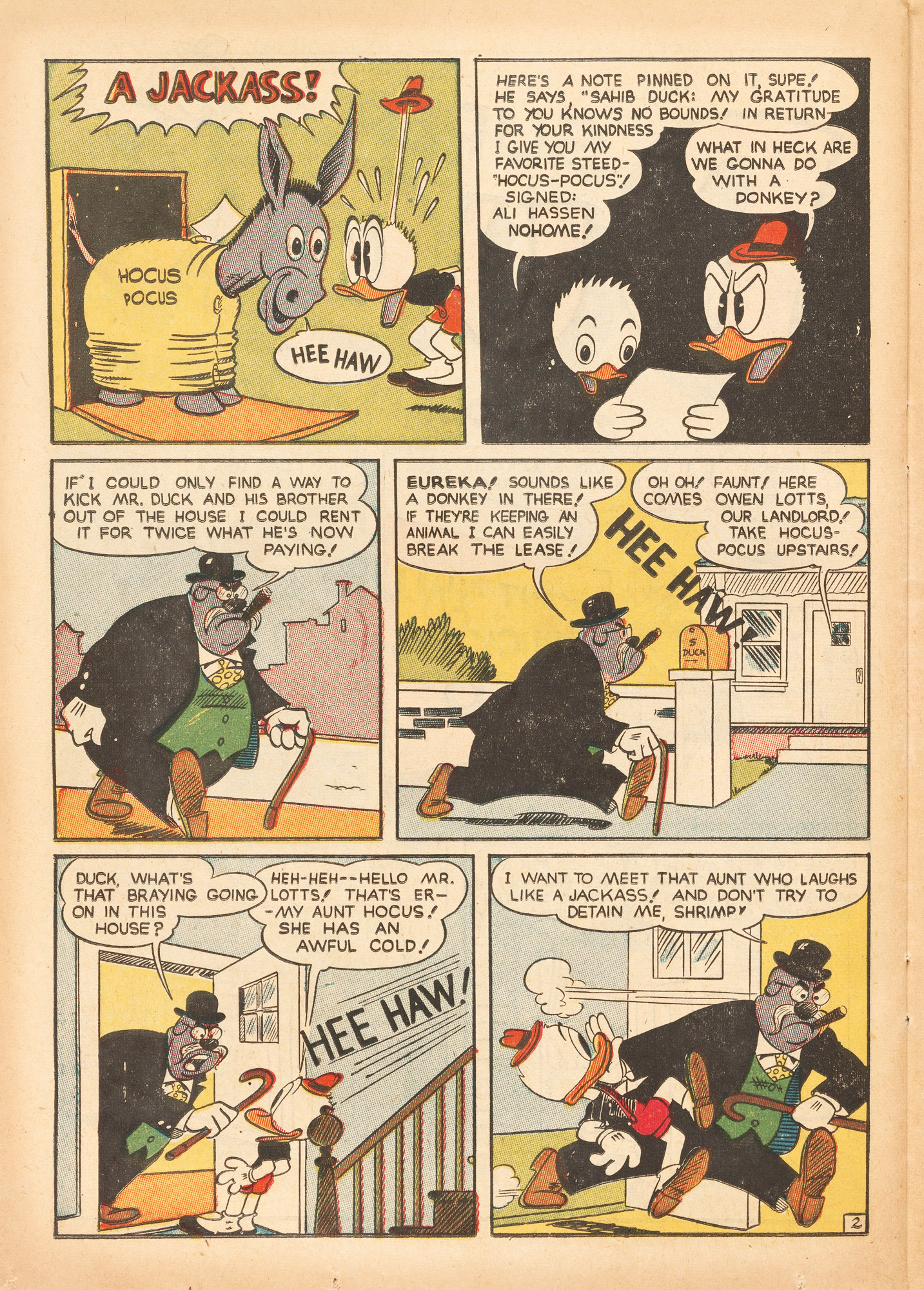 Read online Super Duck Comics comic -  Issue #15 - 36