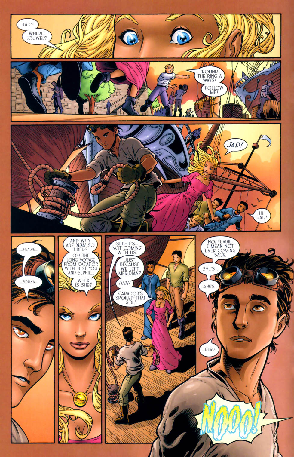 Read online Meridian comic -  Issue #9 - 16