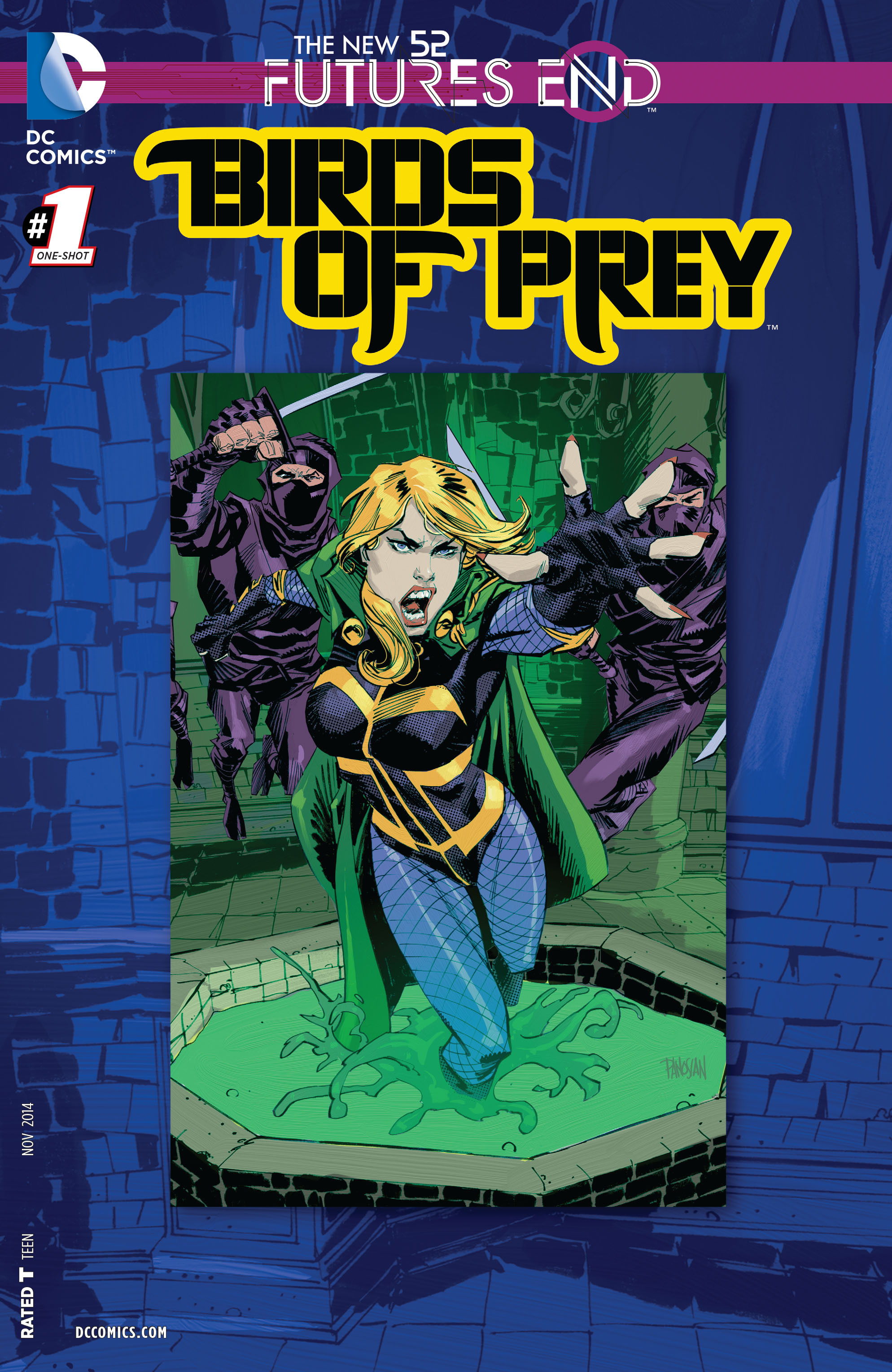 Read online Birds of Prey: Futures End comic -  Issue # Full - 1