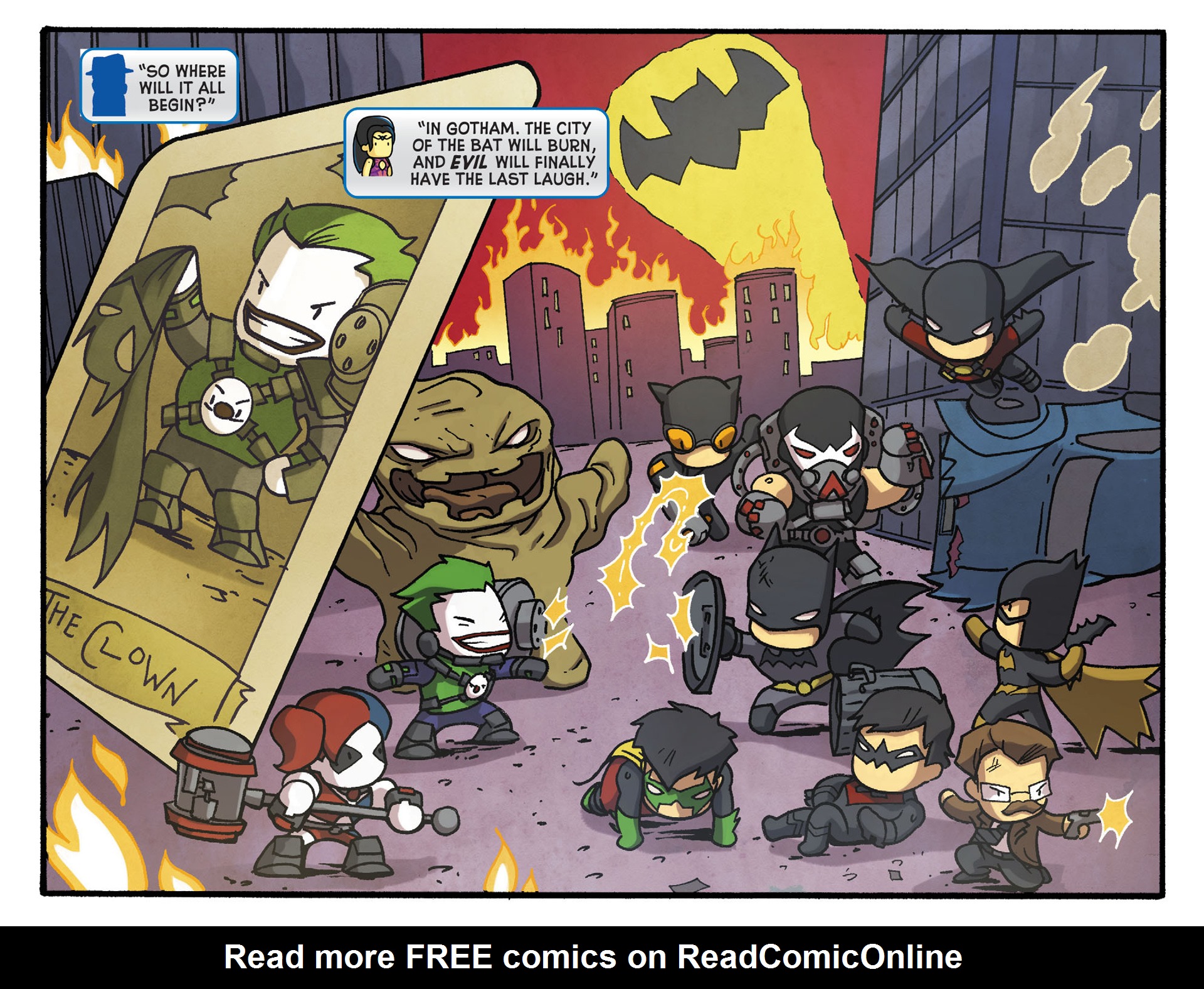 Read online Scribblenauts Unmasked: A Crisis of Imagination comic -  Issue #1 - 4