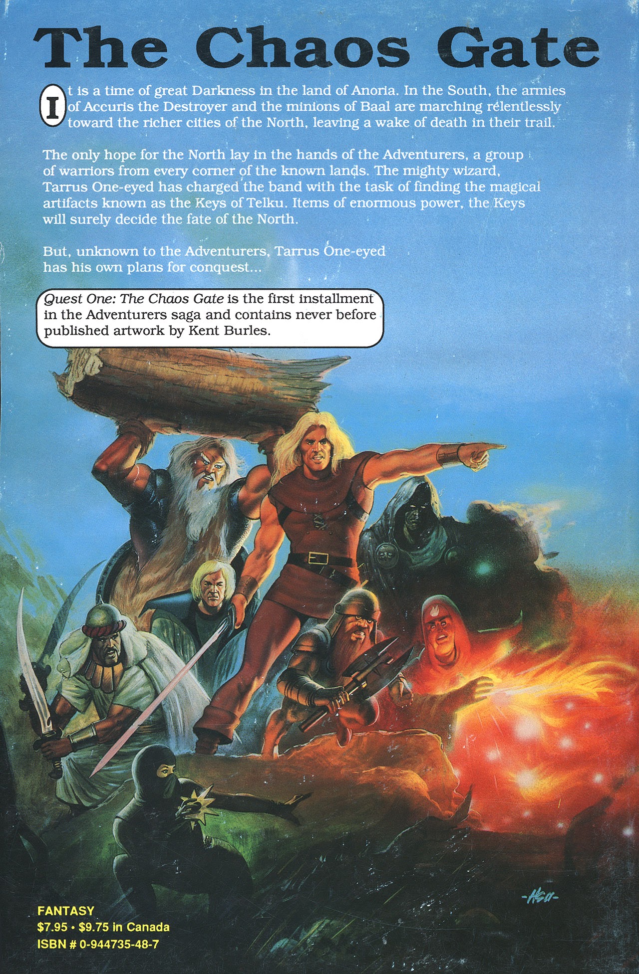 Read online Adventurers: The Chaos Gate: Quest One comic -  Issue # Full - 40