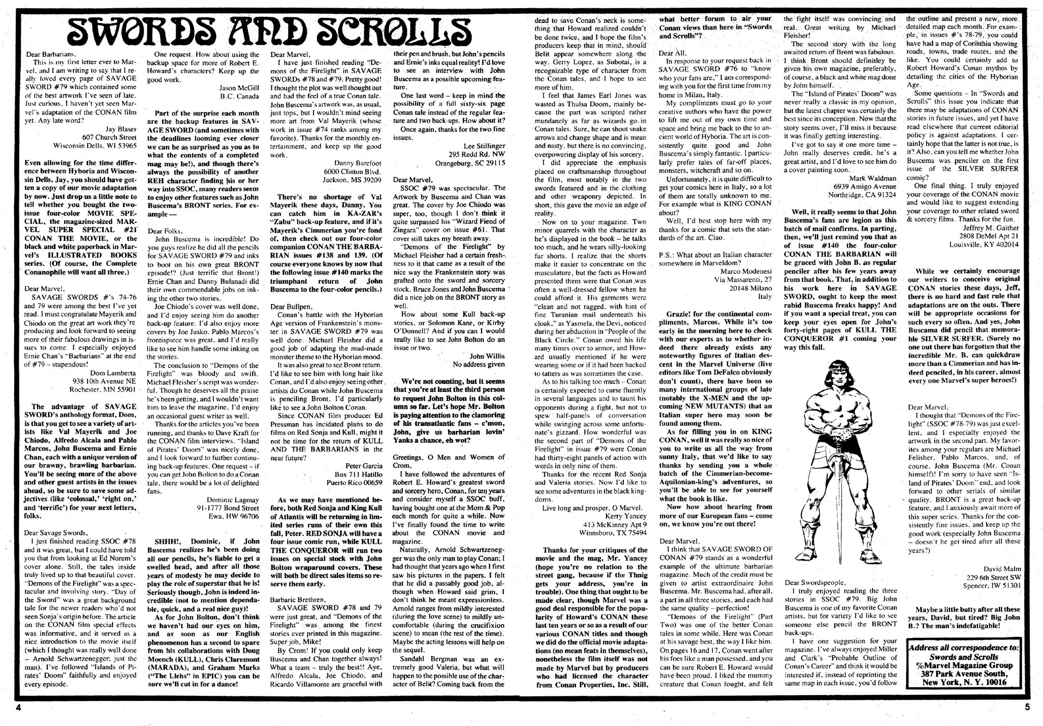 Read online The Savage Sword Of Conan comic -  Issue #82 - 4