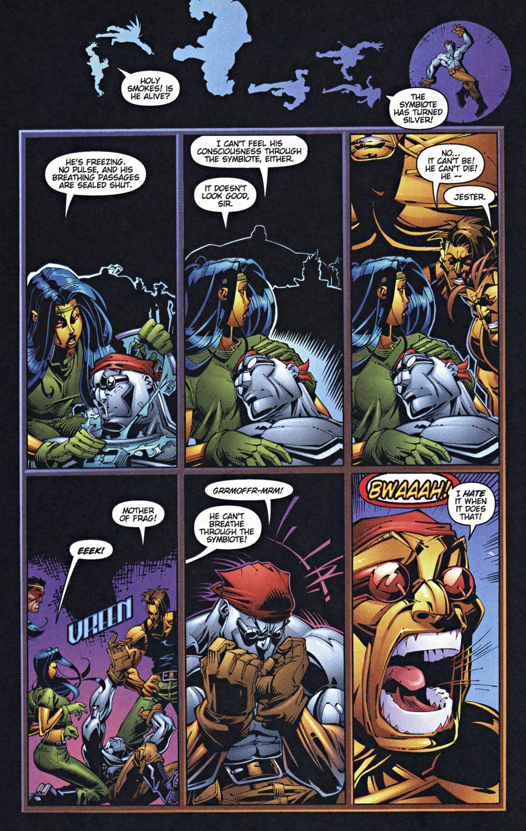 Read online Wetworks comic -  Issue #24 - 12
