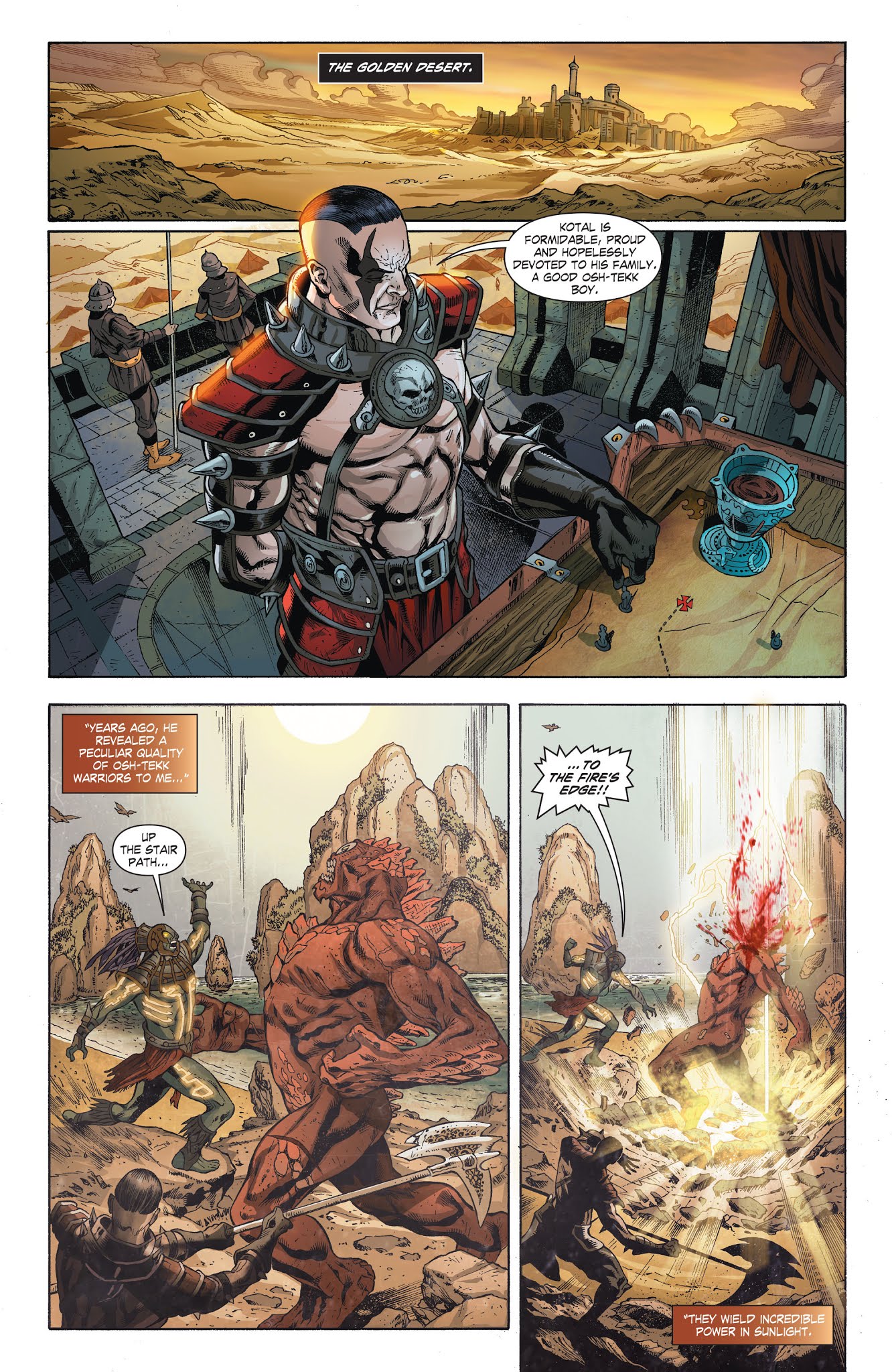 Read online Mortal Kombat X [I] comic -  Issue # _TPB 1 - 71